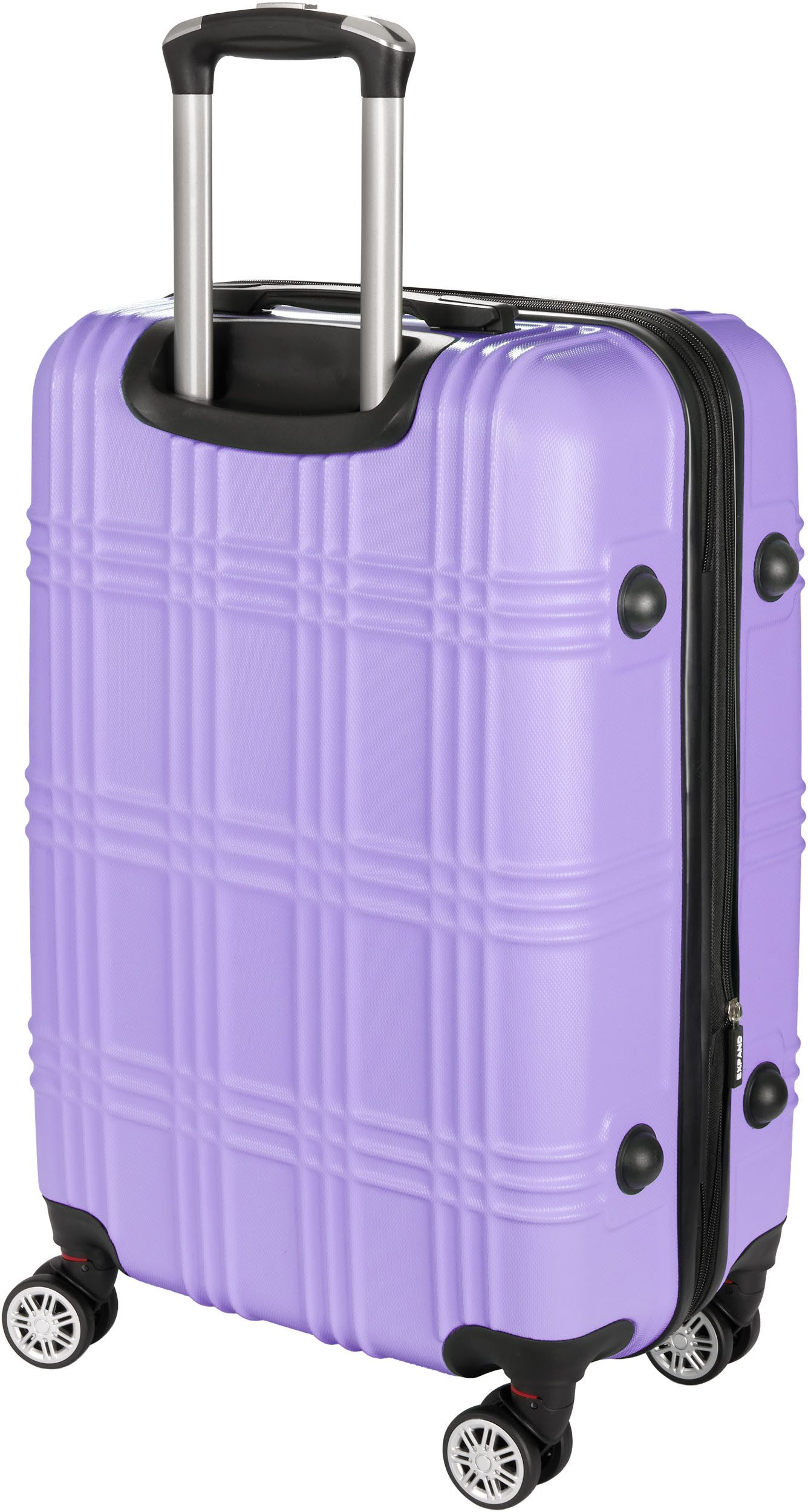 BRUBAKER Koffer Bahamas - Erweiterbarer Rollkoffer mit Zahlenschloss - 43 x 67 x 29 cm, 4 Rollen, Trolley Reisekoffer mit versenkbarem und komfortablem Teleskopgriff
