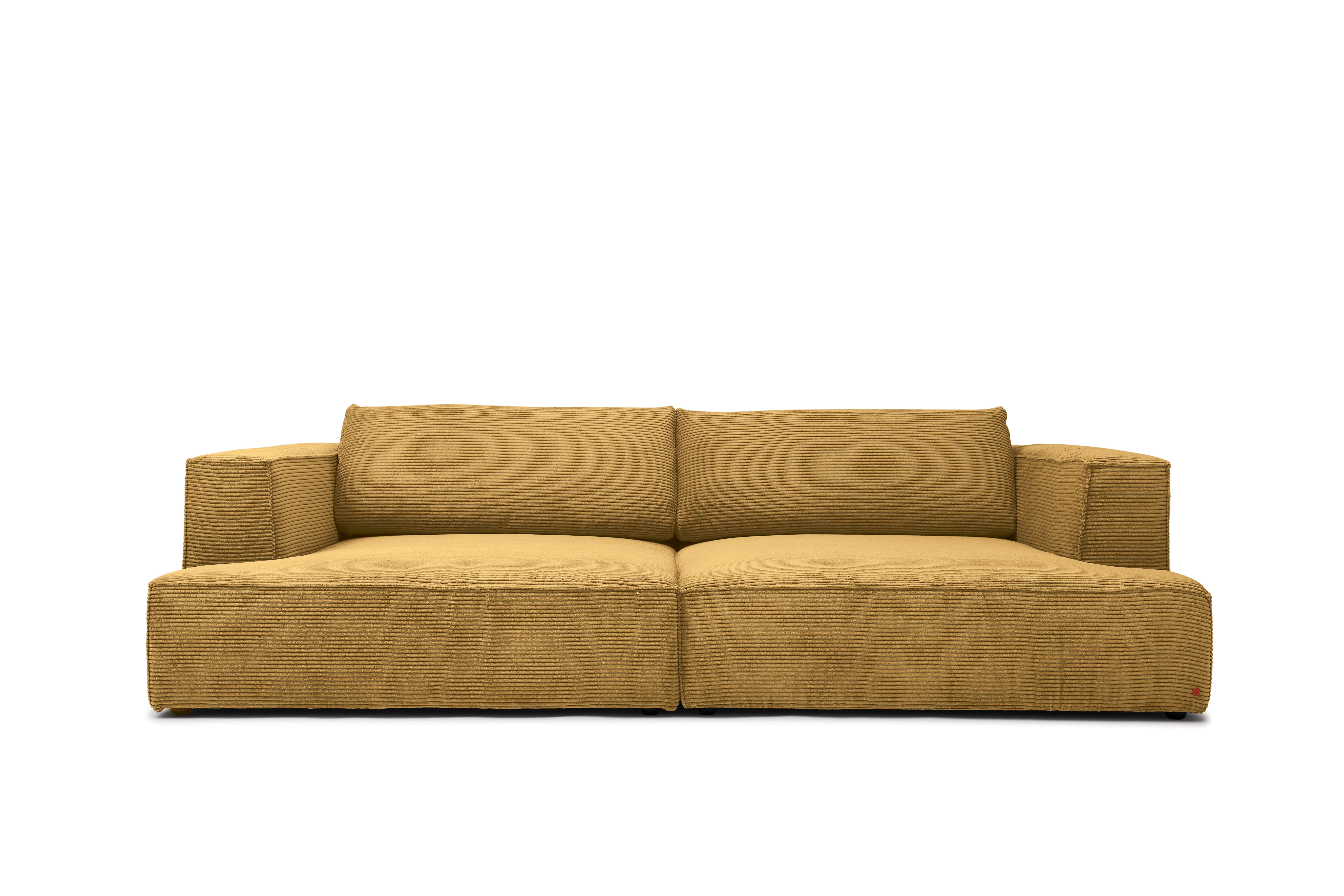 HOME OF COLORS Big-Sofa BIG CUBE – das kubische Megasofa mit extra-tiefem, soften Sitzgefühl, in weichem Cordstoff und vielen schönen Farben
