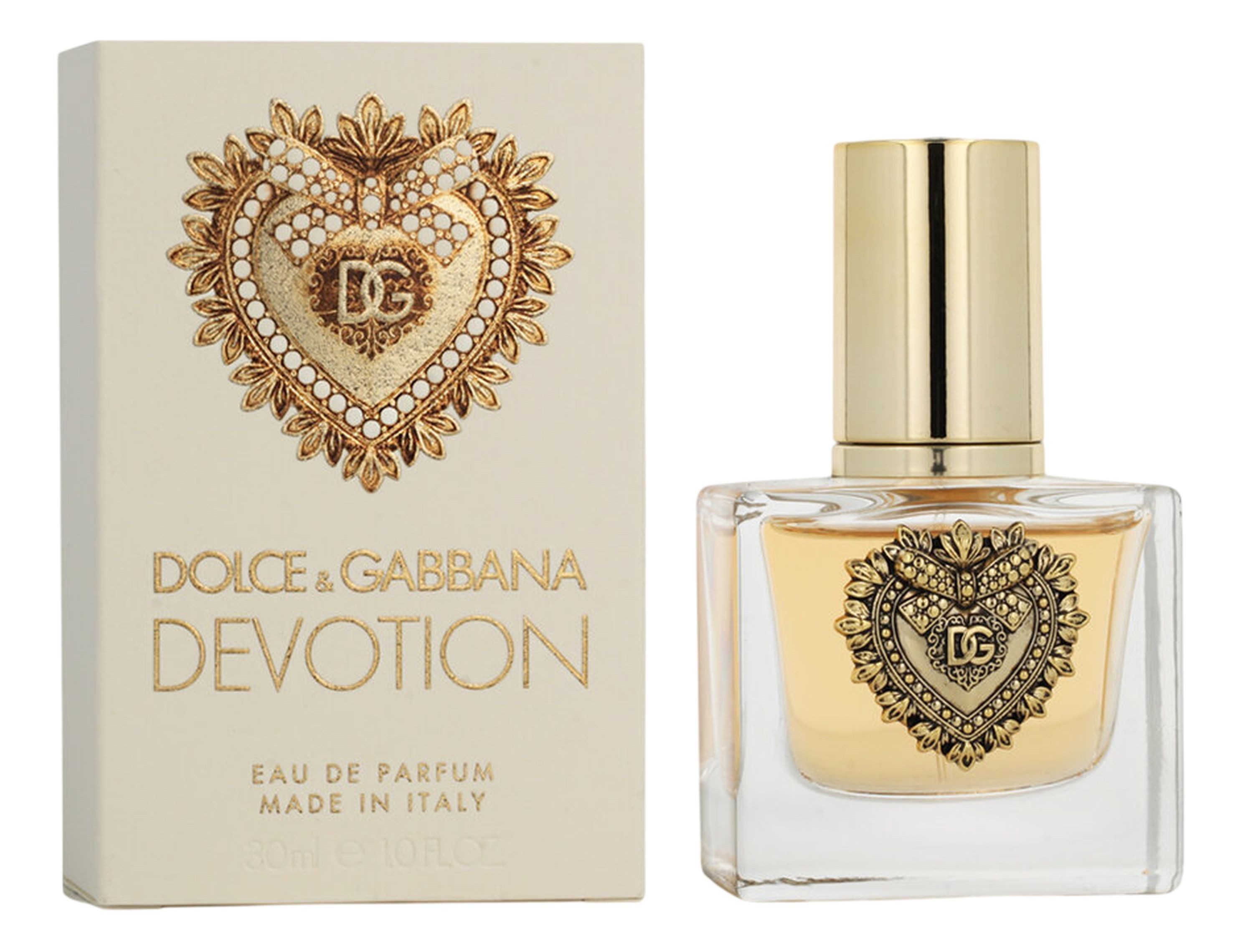 DOLCE & GABBANA Eau de Parfum Devotion EDP Damen Spray, Süß-gourmandiger Duft mit kandierter Zitrone, Orangenblüte und Vanille