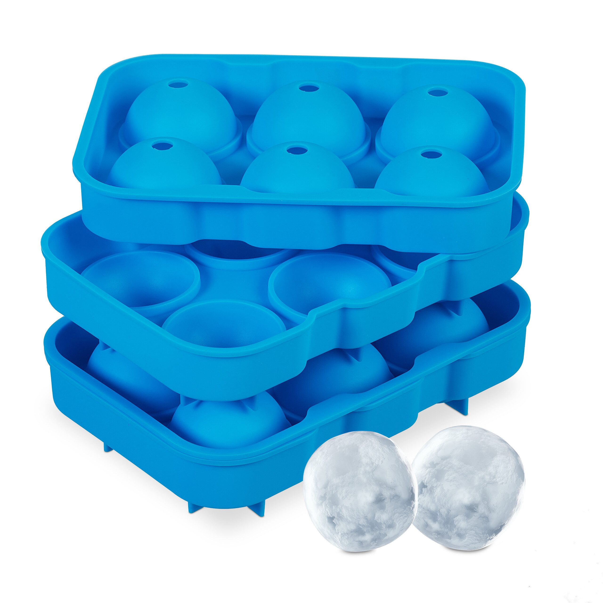 Eisform Eiswürfelform Silikon 2er Set