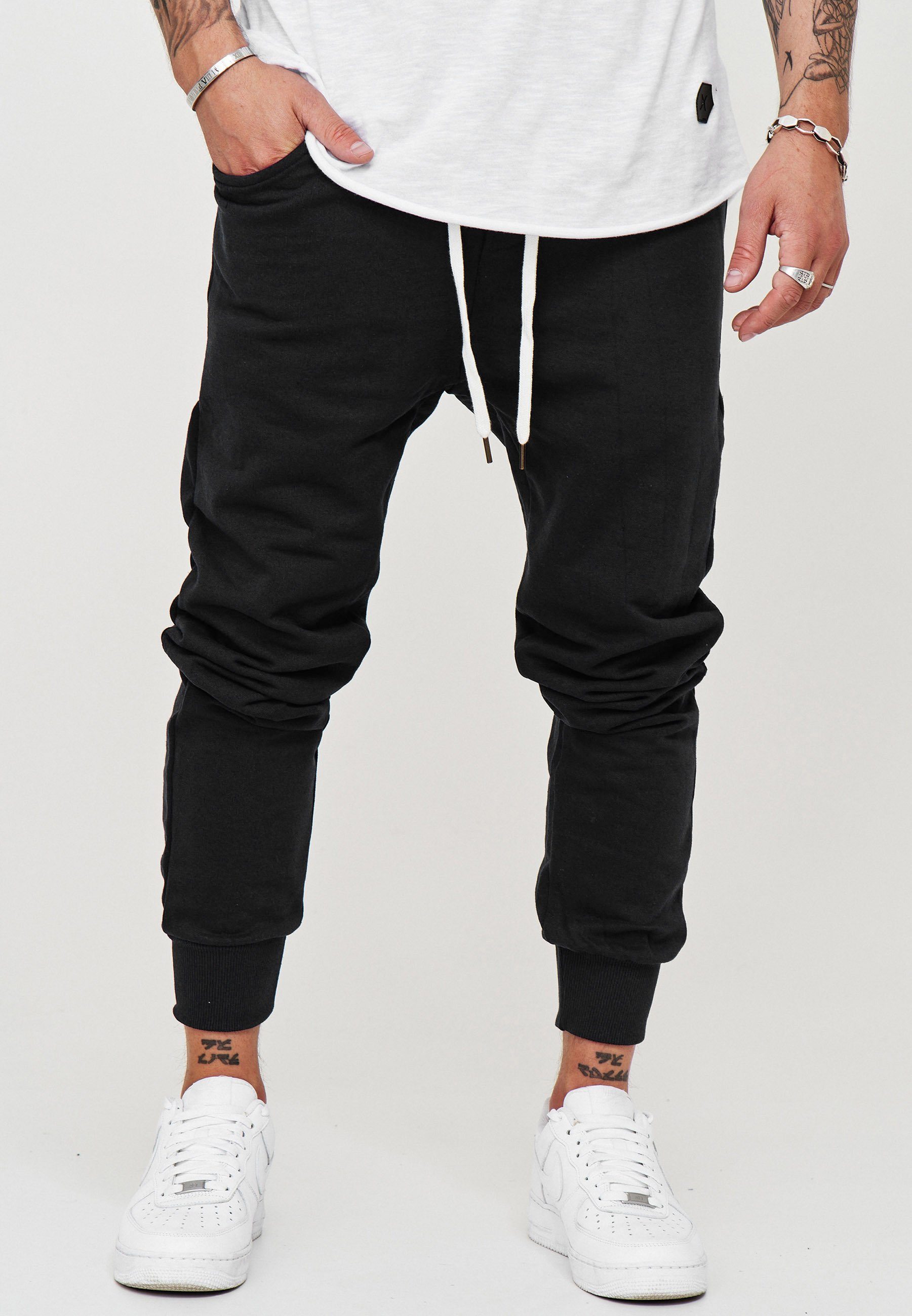 behype Sweathose JOGGERY im modernen Slim Fit-Schnitt günstig online kaufen