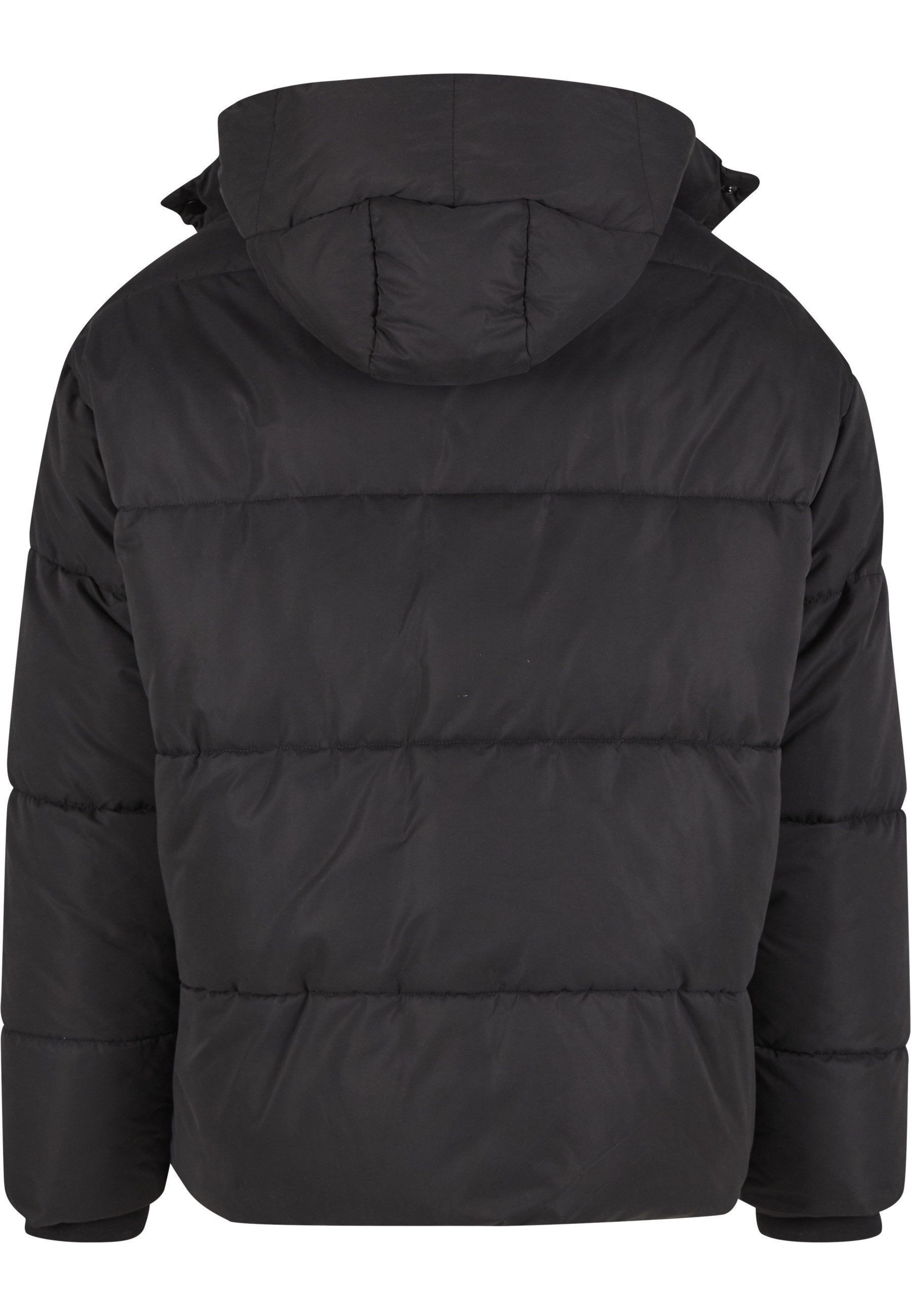 URBAN CLASSICS Winterjacke Urban Classics Puffer Jacket With Flap Hood (1-St)