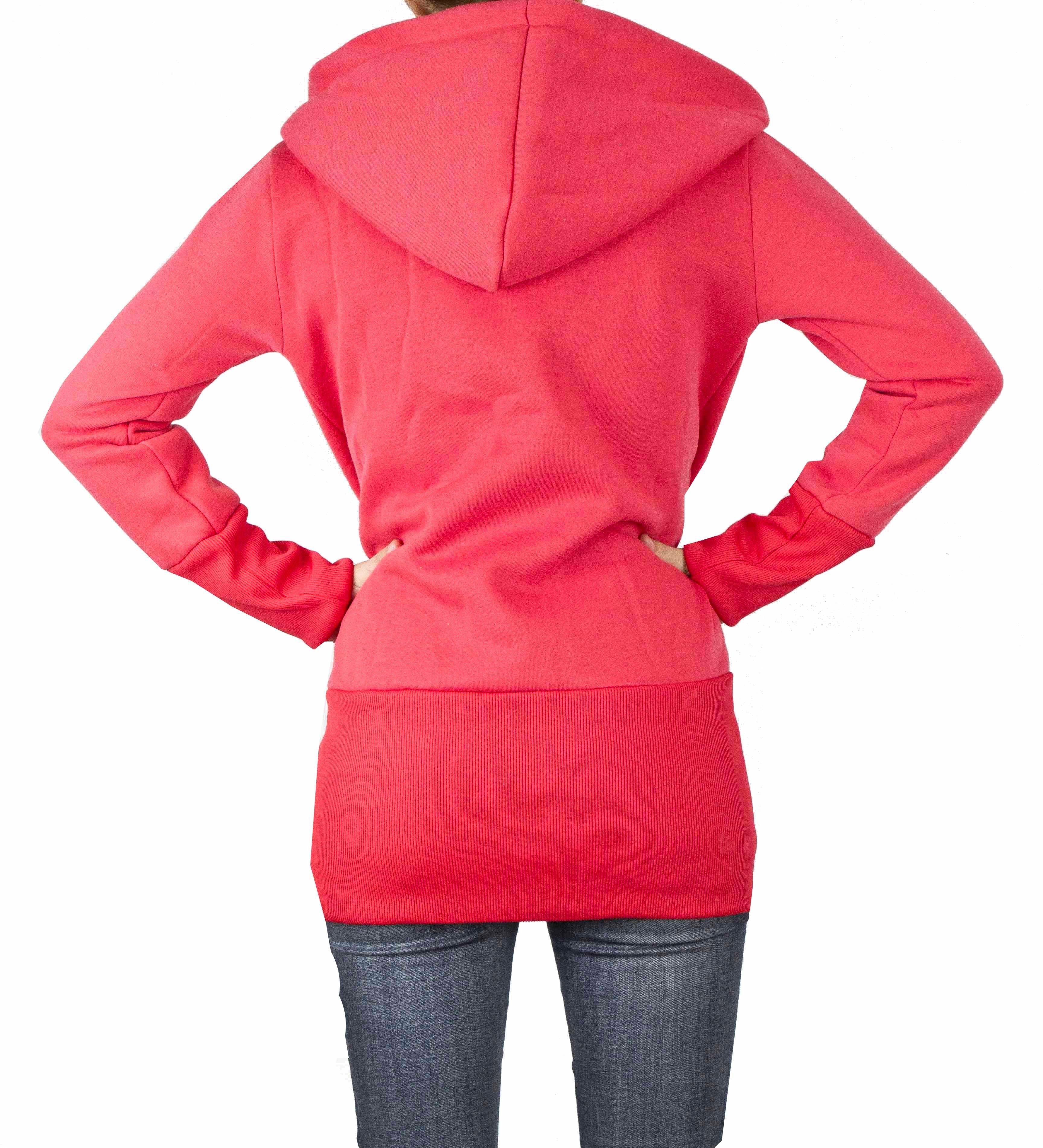 AvaMia Kapuzenpullover Damen Hoodie Kapuzenpullover Fleece günstig online kaufen