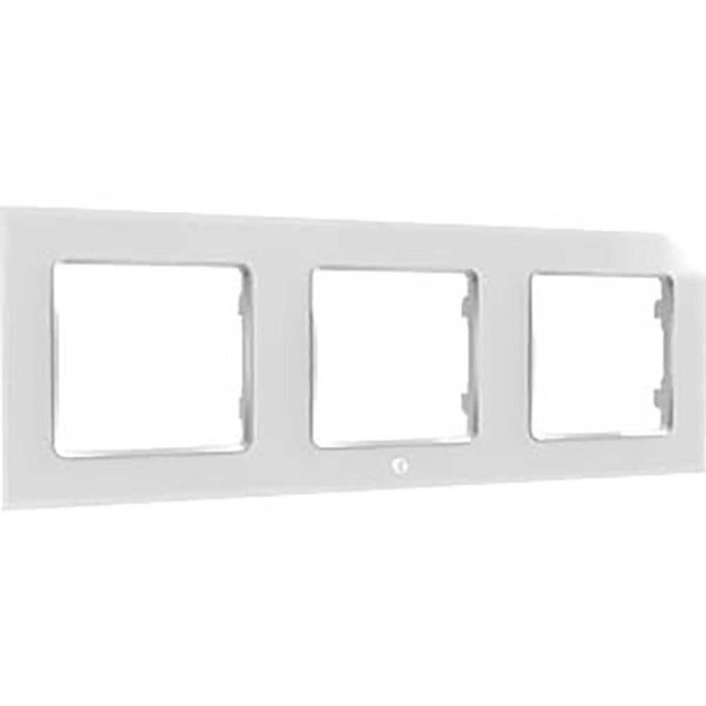 Shelly Shelly Shelly Wall frame 3 - white Rahmen Smart-Home-Zubehör
