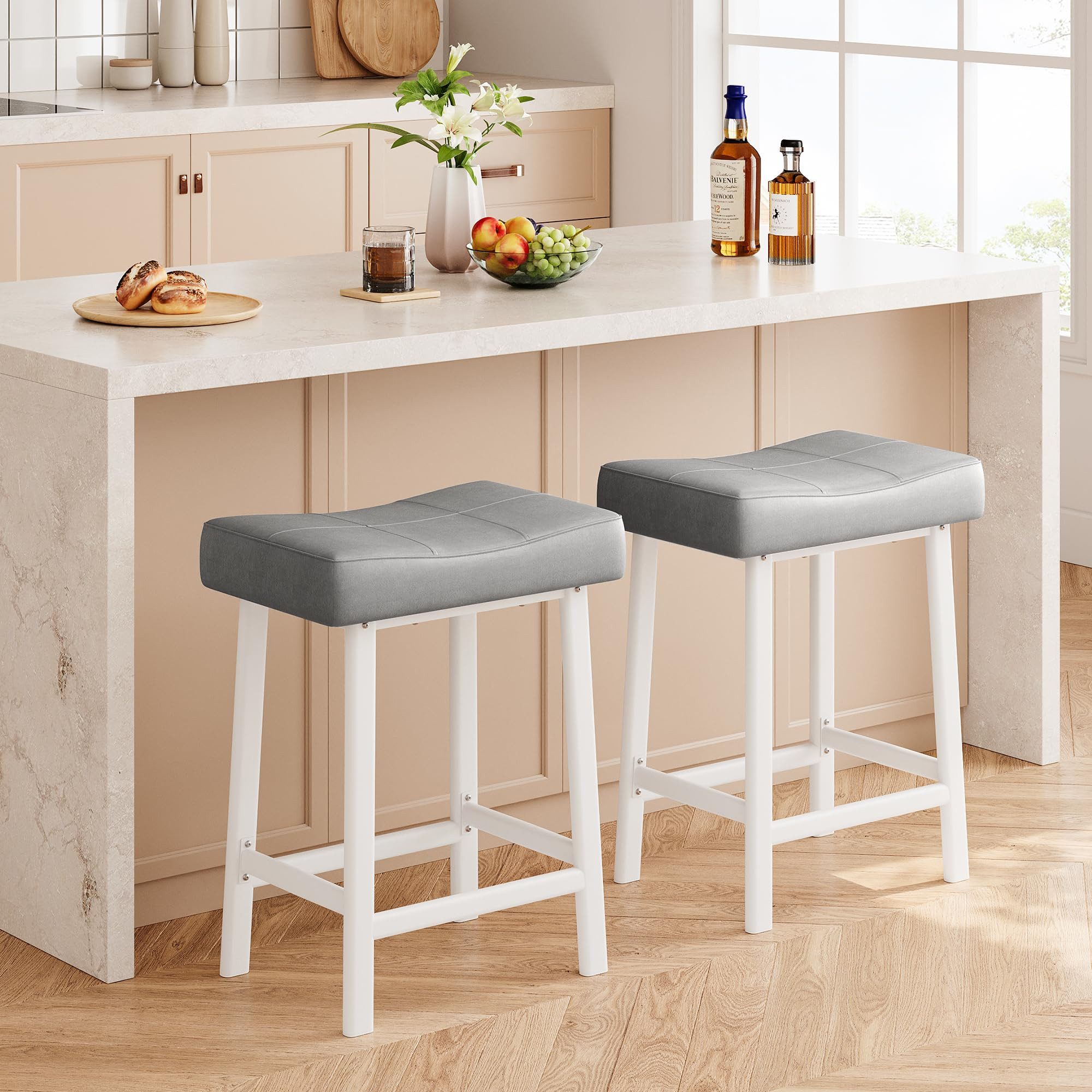 GarveeMore Barhocker Barstuhl 2er Set Bistrostuhl günstig online kaufen