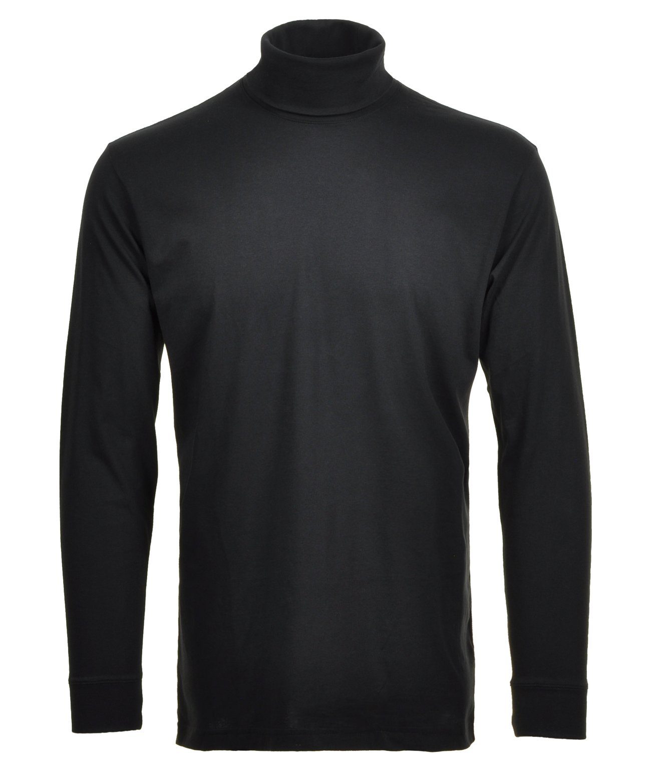 RAGMAN Rollkragenshirt Schwarz