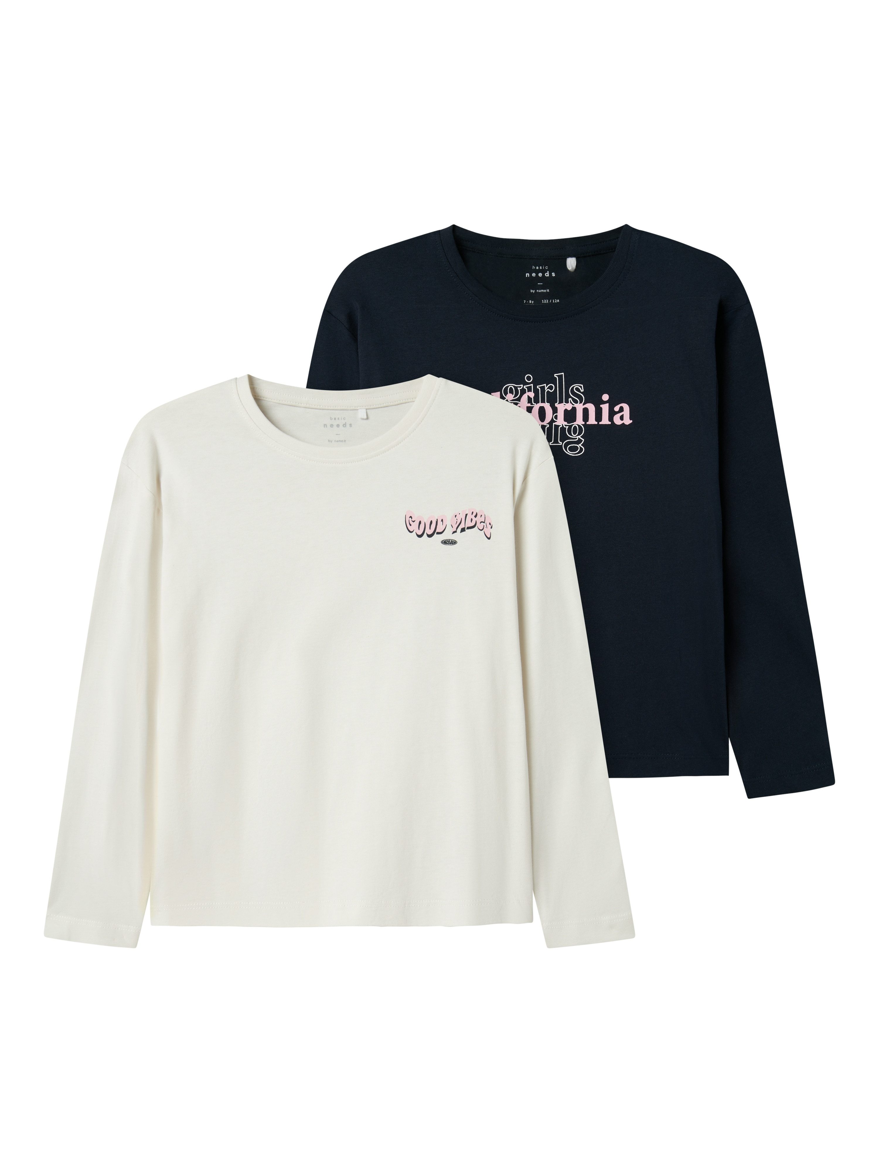 Langarmshirt NKFVEEN 2P LS RLX TOP