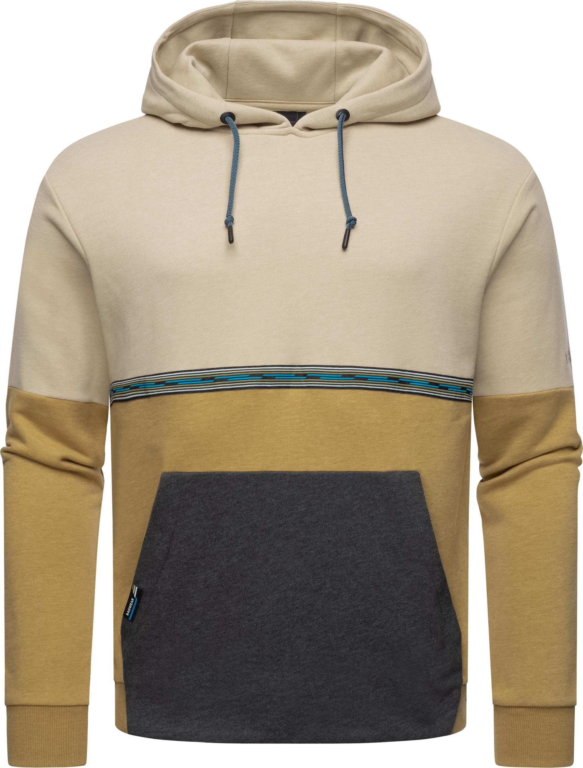 Ragwear Hoodie "Blocky Hoody" Sportlicher Herren Kapuzenpullover mit Blocks günstig online kaufen