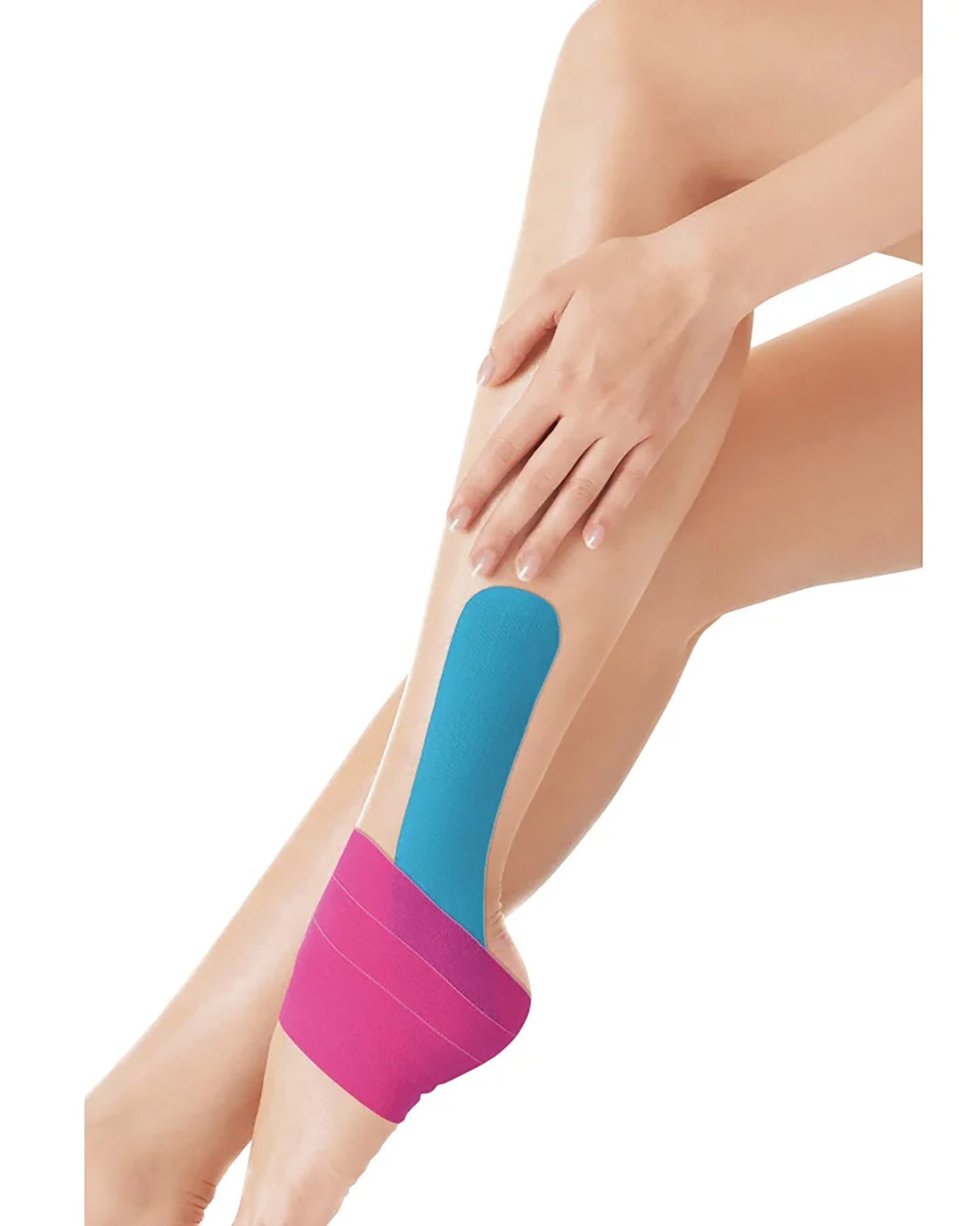 Kinesiologie-Tape 4x PHYSIO-TAPES für Sprunggelenk Kinesiologie Sporttape Physiotape 64