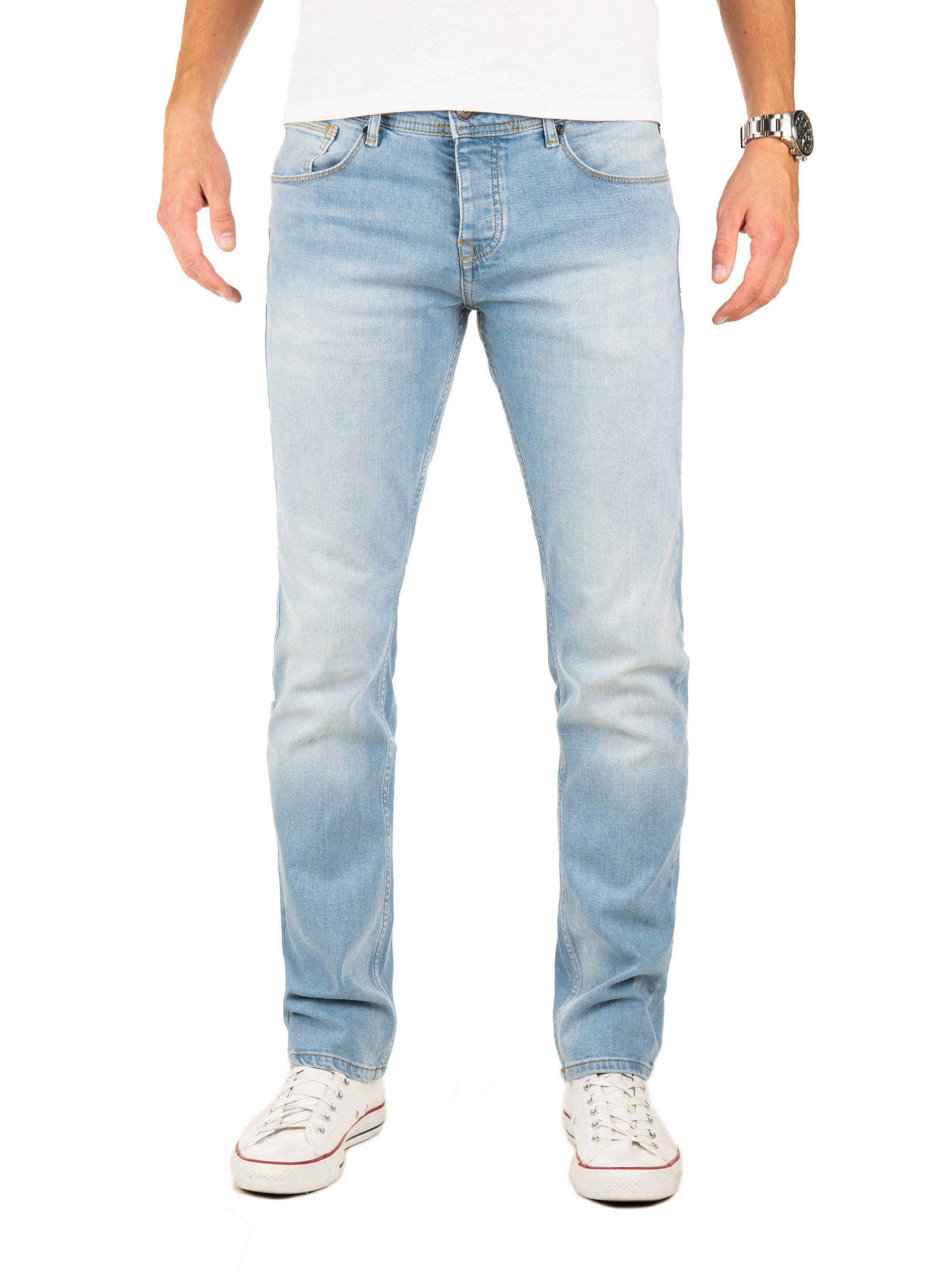 Yazubi Slim-fit-Jeans Edvin Jeans Blua (flint stone183916)