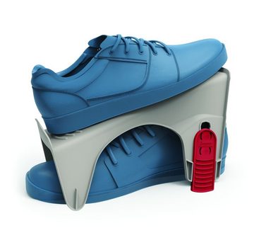 GarPet Schuhbox Höhenverstellbarer Schuhordner Schuhorganizer Schuh Stapler Halter