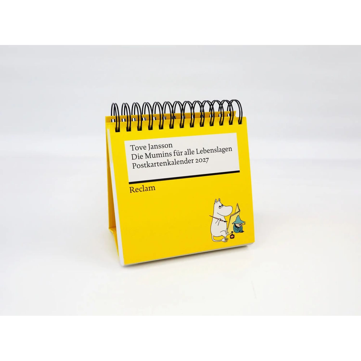 Reclam Verlag Tischkalender Die Mumins für alle Lebenslagen. Postkartenkalender 2027