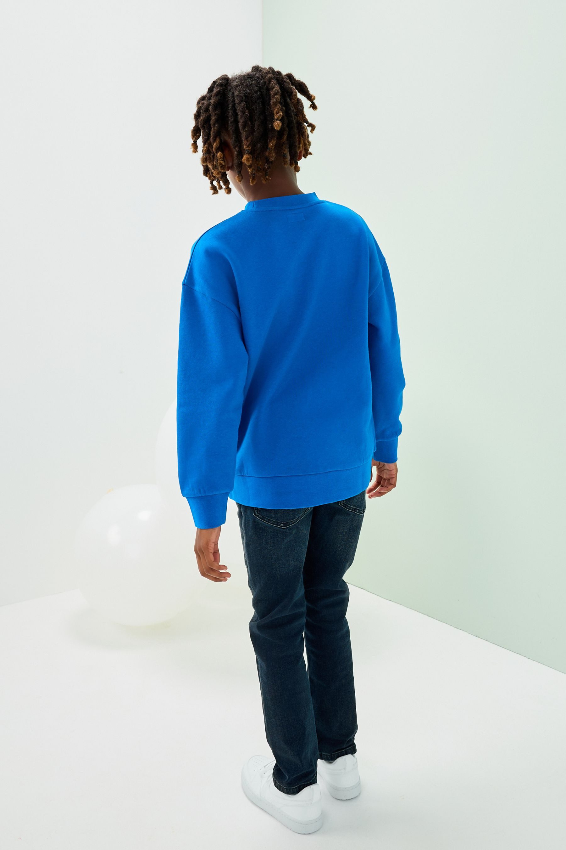 Next Sweater Sweatshirt mit weihnachtlichem Motiv (1-tlg)