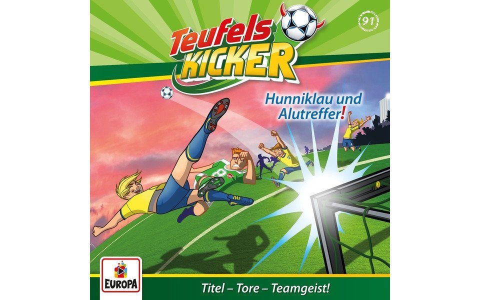 Hörspiel-CD Die Teufelskicker 091 - Hunniklau und Alutreffer!