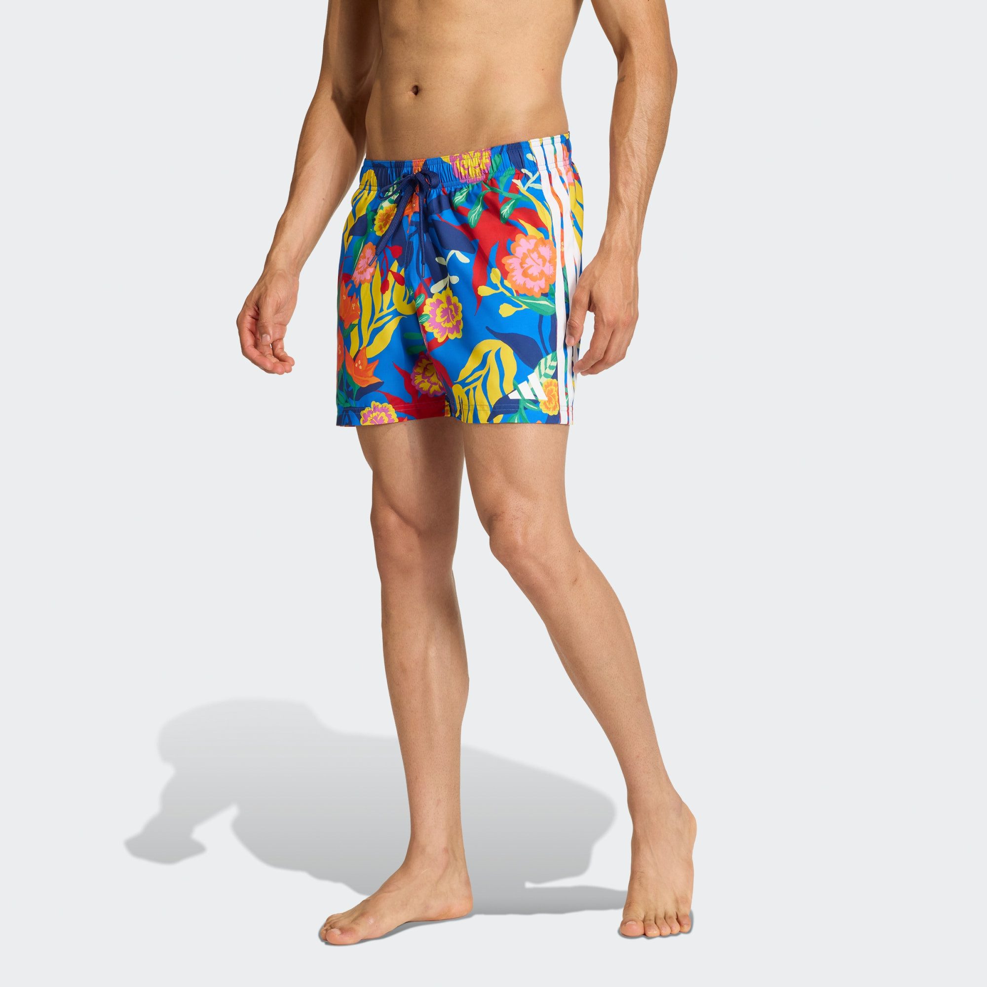 adidas Sportswear Badeshorts MEXICANA FLORALS 3 STRIPES SWIM SHORTS 5 INCH günstig online kaufen