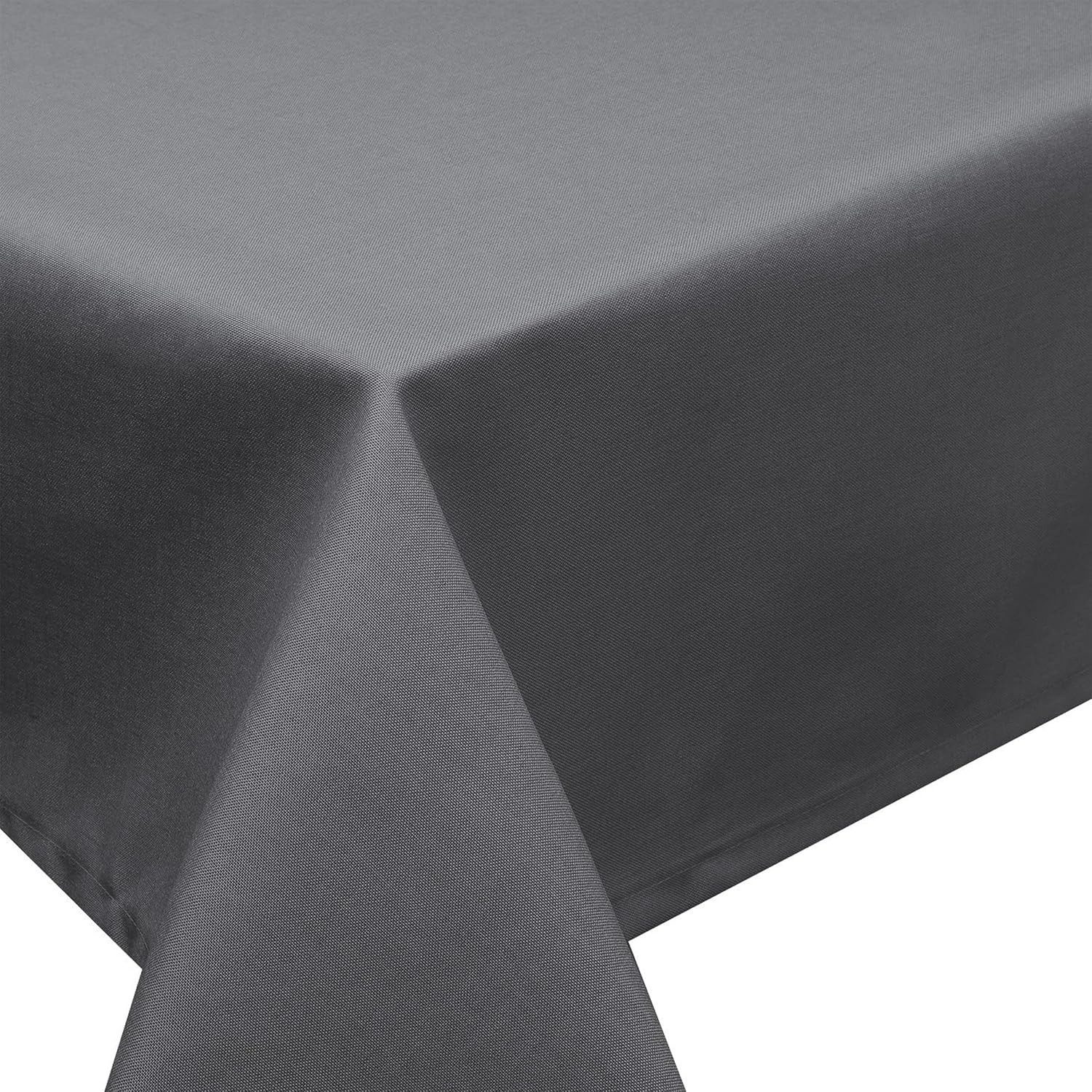 Stoffschmiede Tischdecke mit Leinen-Optik, Wasserabweisend