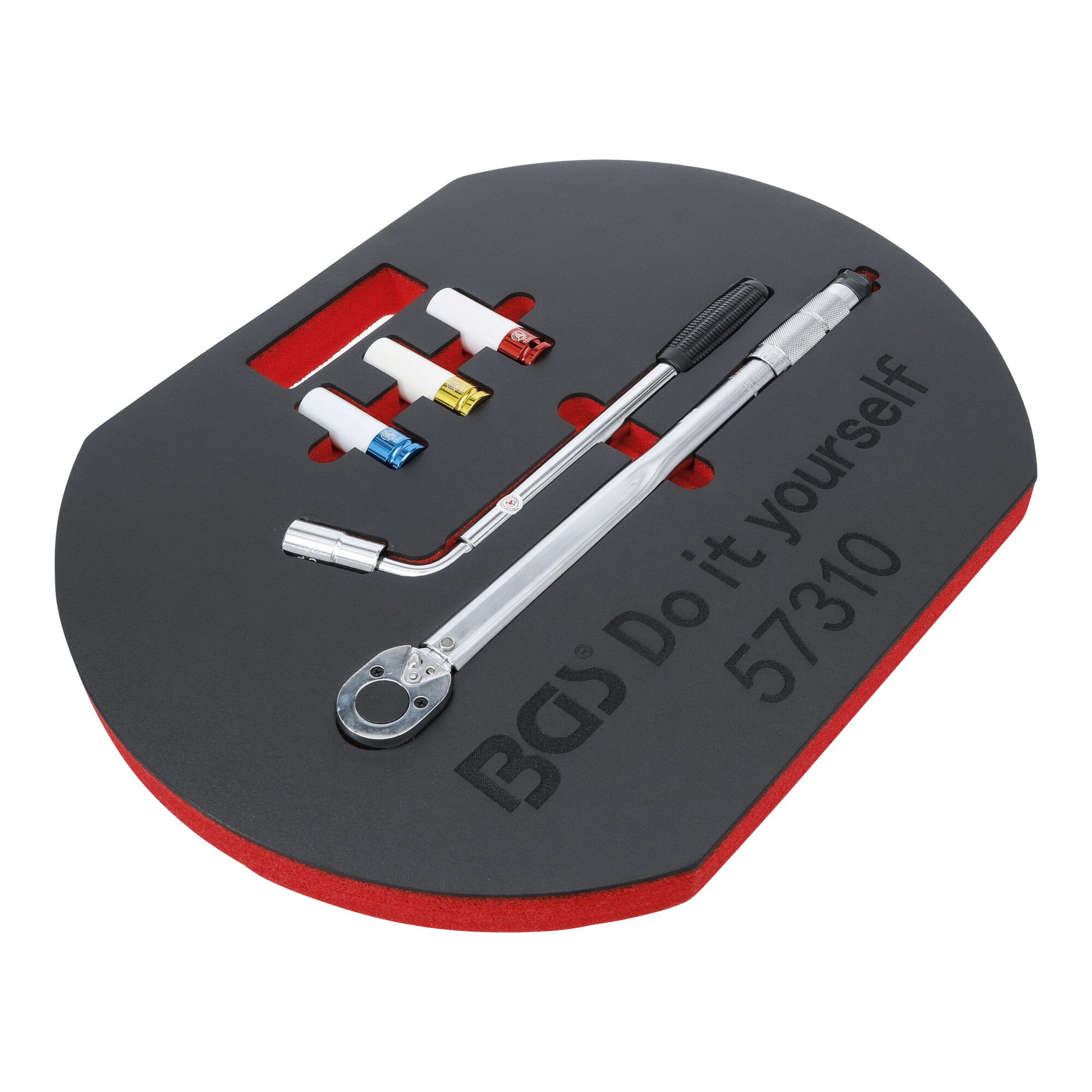 BGS Drehmomentschlüssel BGS Do it yourself Radwechsel-Service-Satz 5 teilig