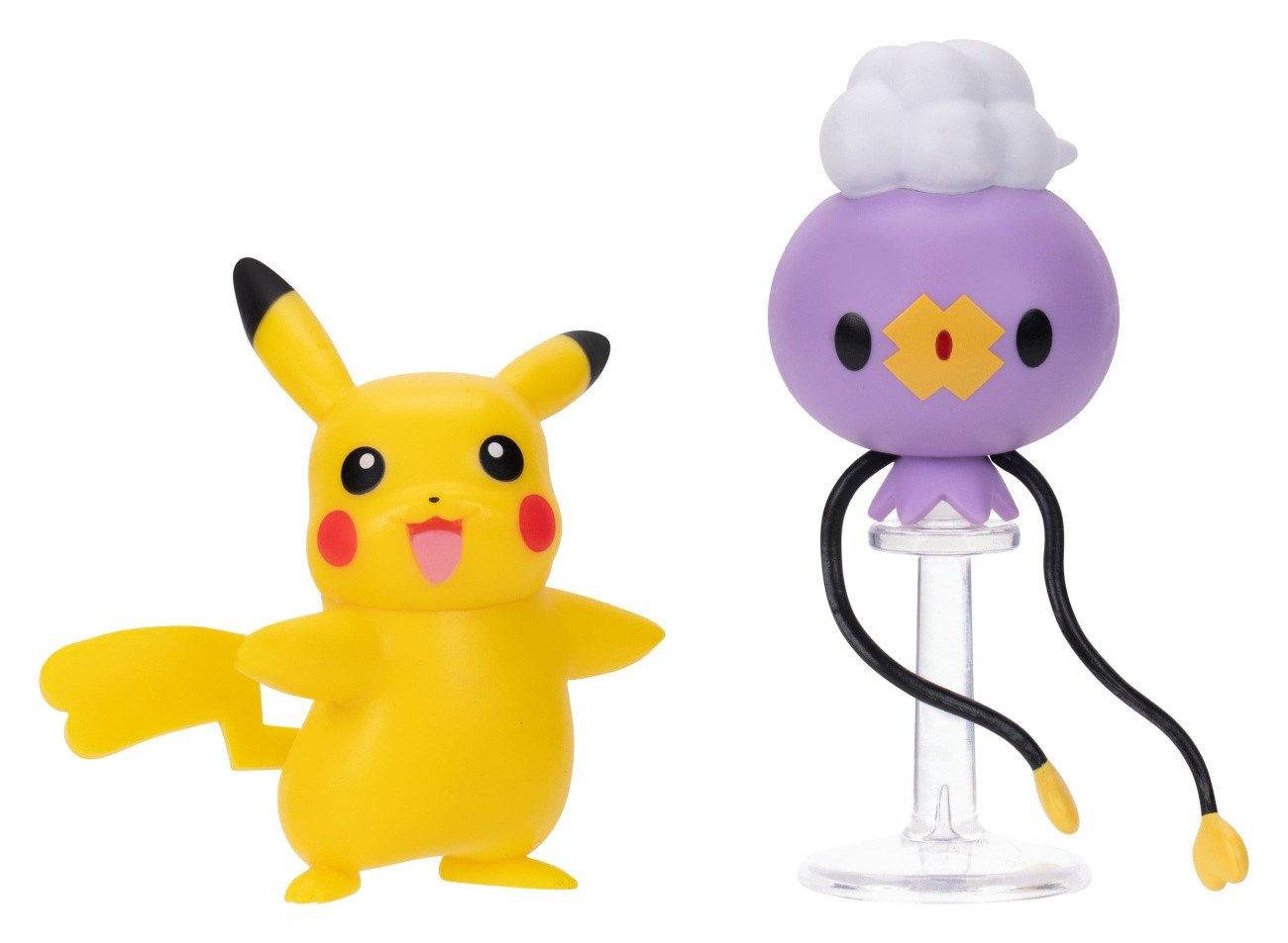 Jazwares Actionfigur Pokémon Battle Figure Actionfiguren 2er-Pack Driftlon & Pikachu