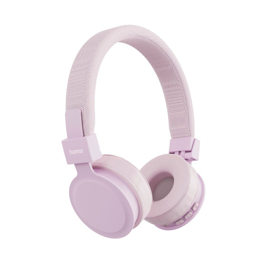 Hama Bluetooth Kopfhörer (kabellos, On-Ear, faltbar, mit Mikrofon) On-Ear-Kopfhörer (Sprachsteuerung, integrierte Steuerung für Anrufe und Musik, Google Assistant, Siri)