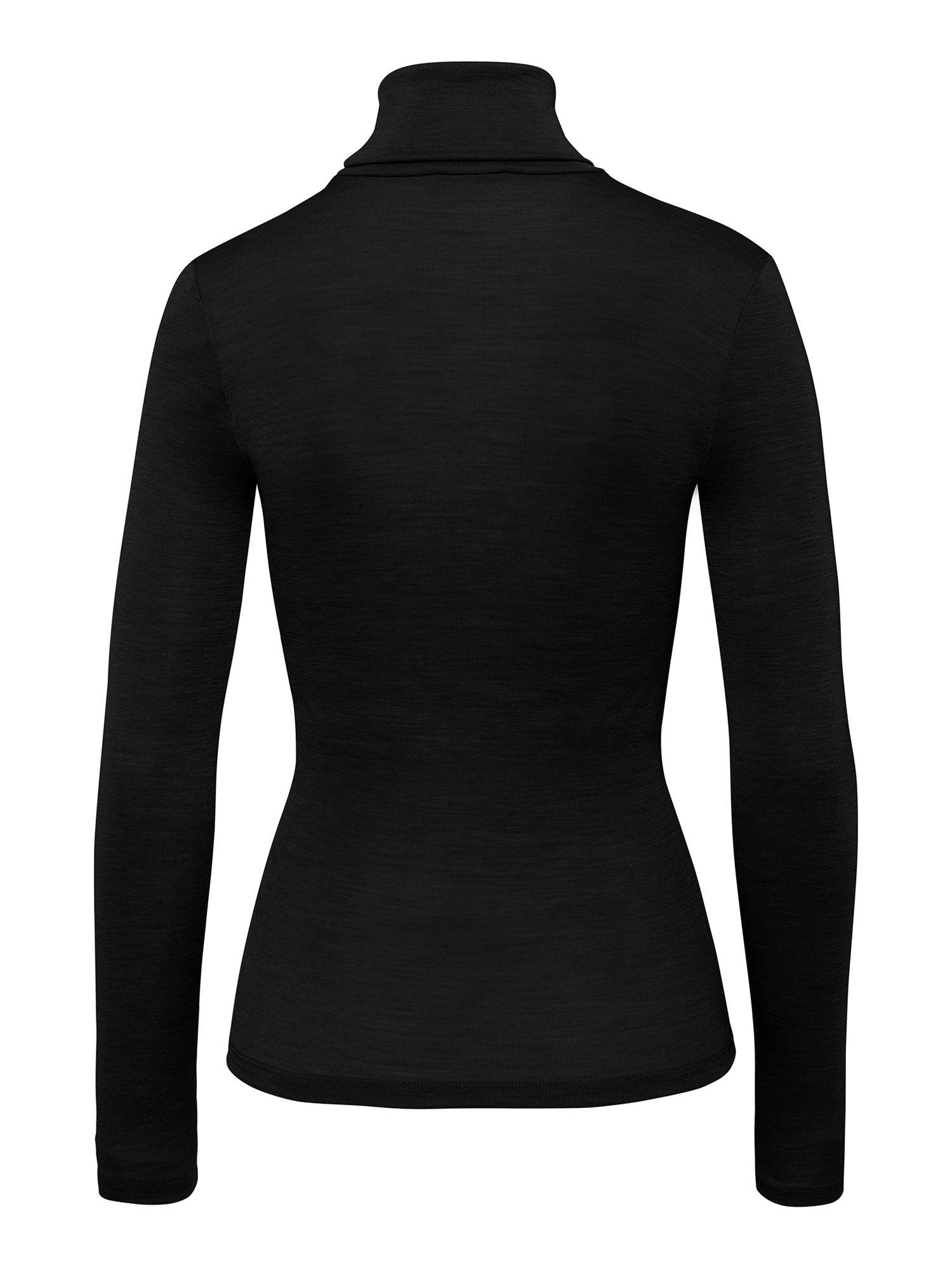 Hanro Longsleeve Woolen Silk mit Rollkragen (1-tlg)