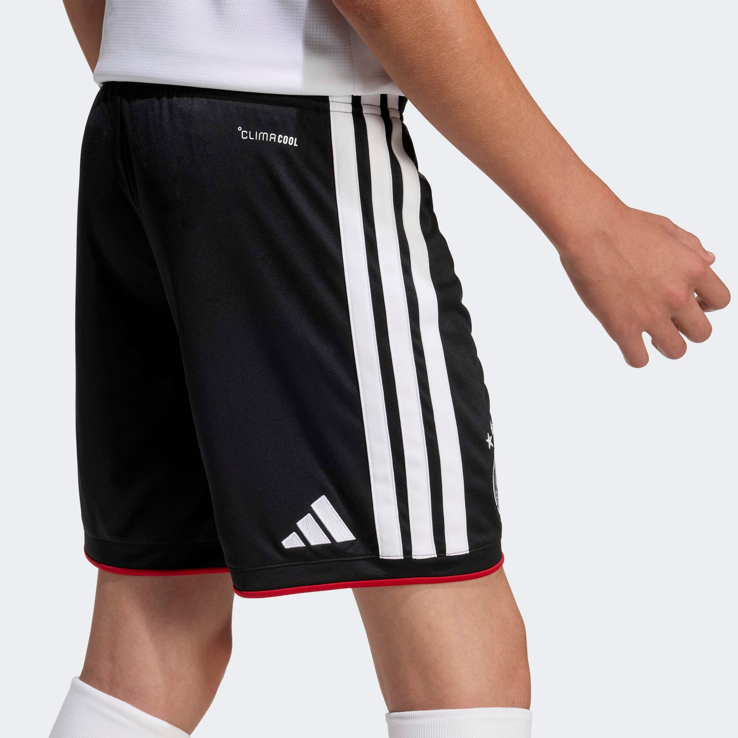 adidas Performance Trainingsshorts DFB H SHO Y für Kinder, elastischer Bund mit Kordelzug, aus Polyester
