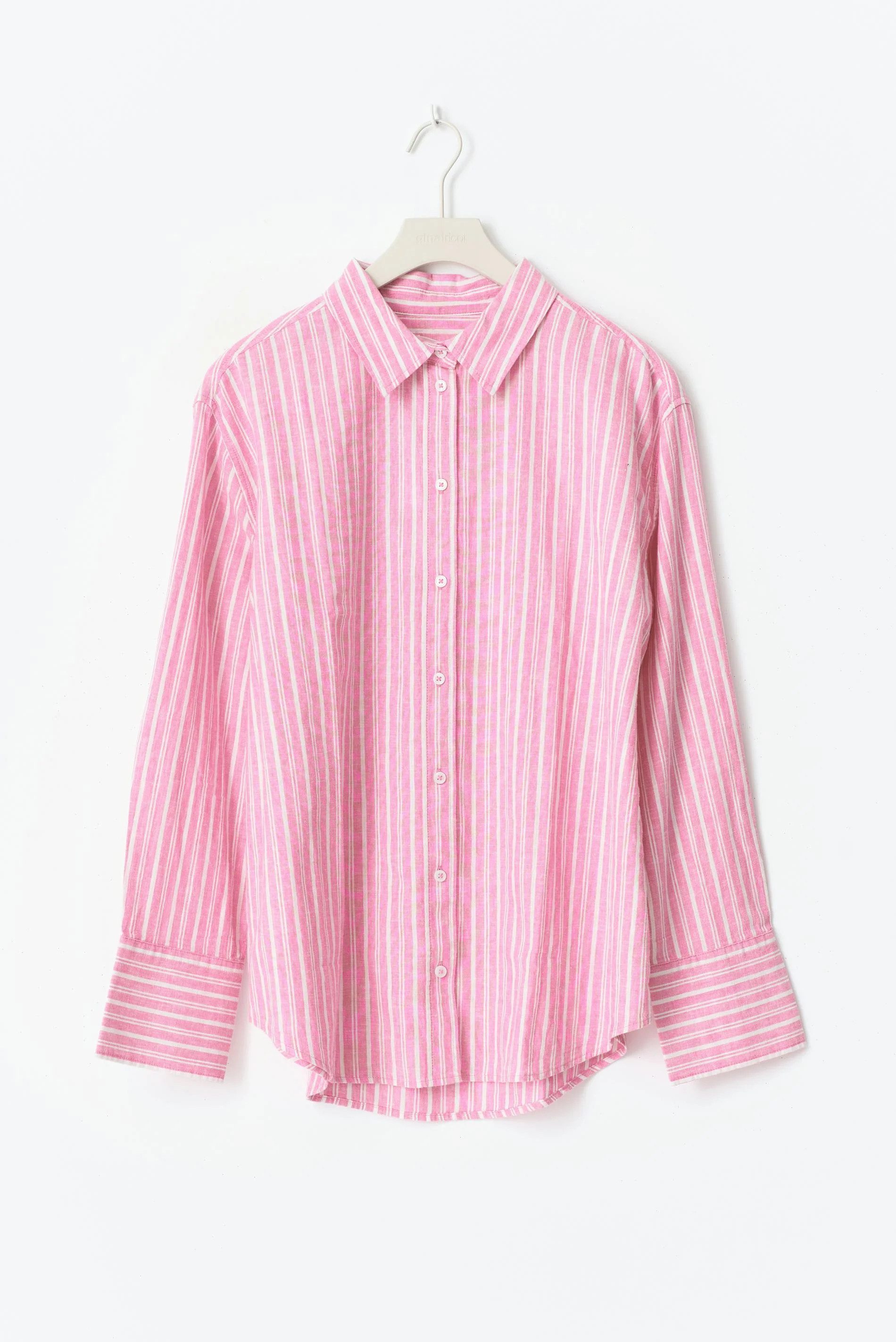 Gina Tricot Langarmbluse Linen blend shirt