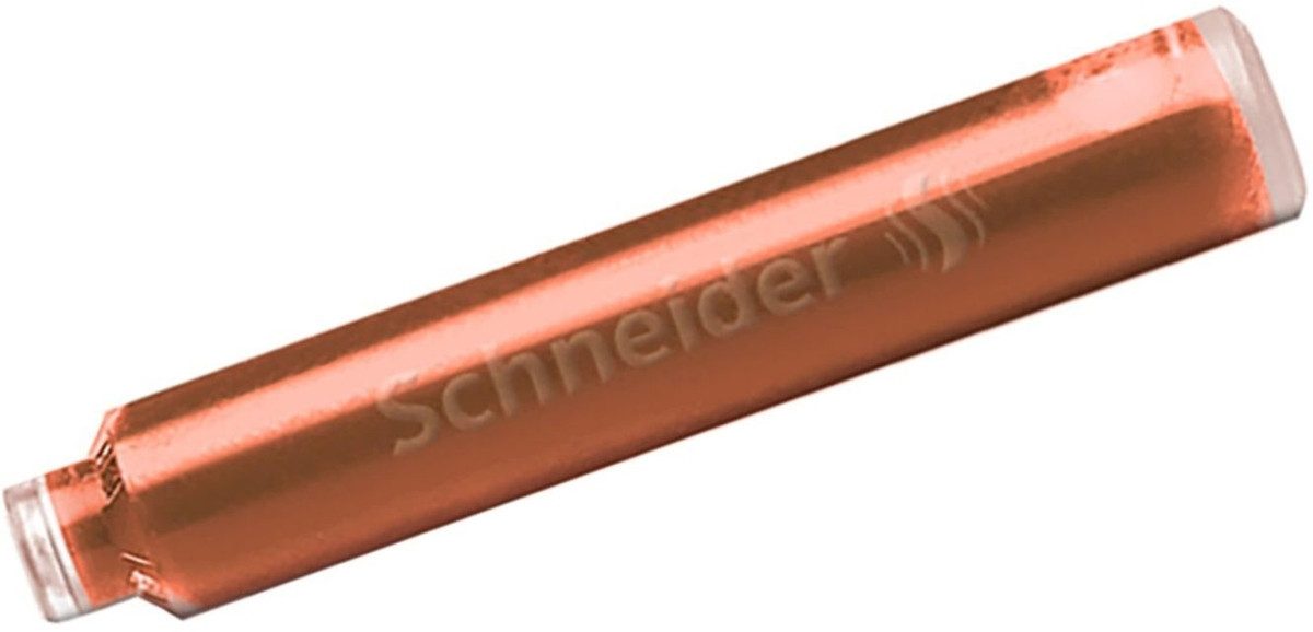 SCHNEIDER Füllhalter Tintenpatrone Standard Pastell Apricot VE=6 Stück