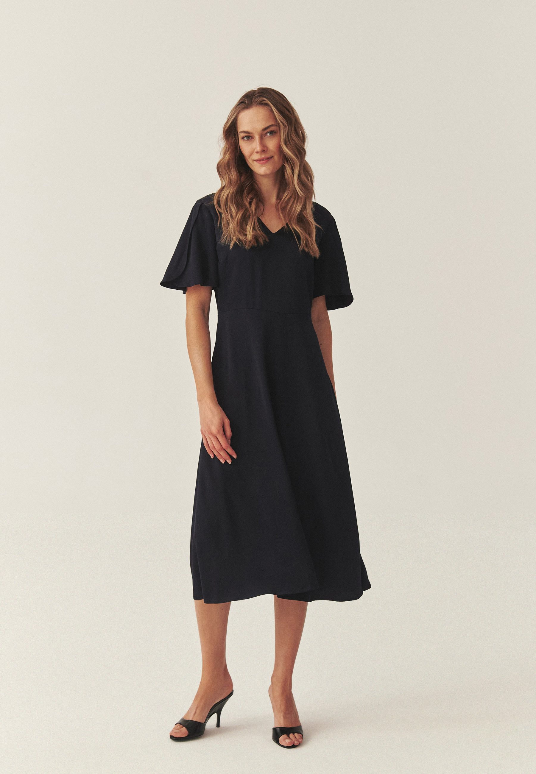 TATUUM Midikleid Satin Midi-Kleid - Florita