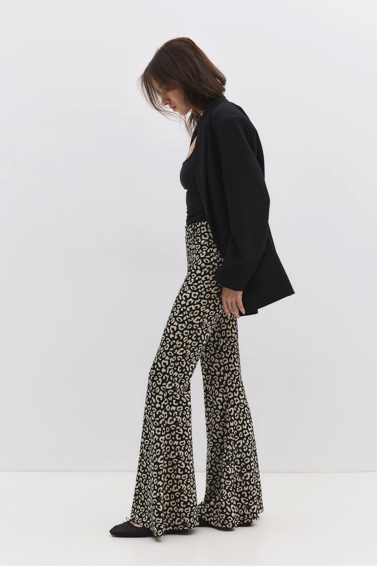 No Matter What 5-Pocket-Jeans Schlaghose mit elastischem Bund günstig online kaufen