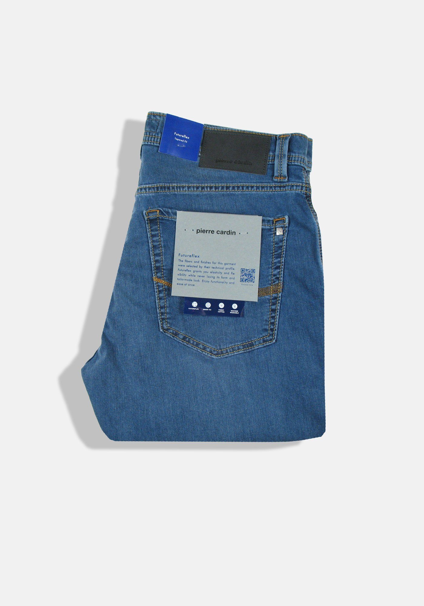 Pierre Cardin 5-Pocket-Jeans Lyon Tapered Futureflex Stretch Denim