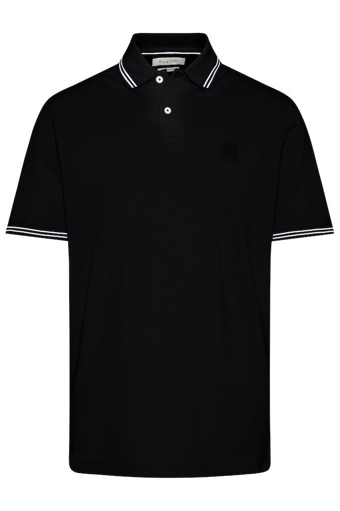 bugatti Poloshirt 8150-55001A 100% Baumwolle Modern Fit günstig online kaufen