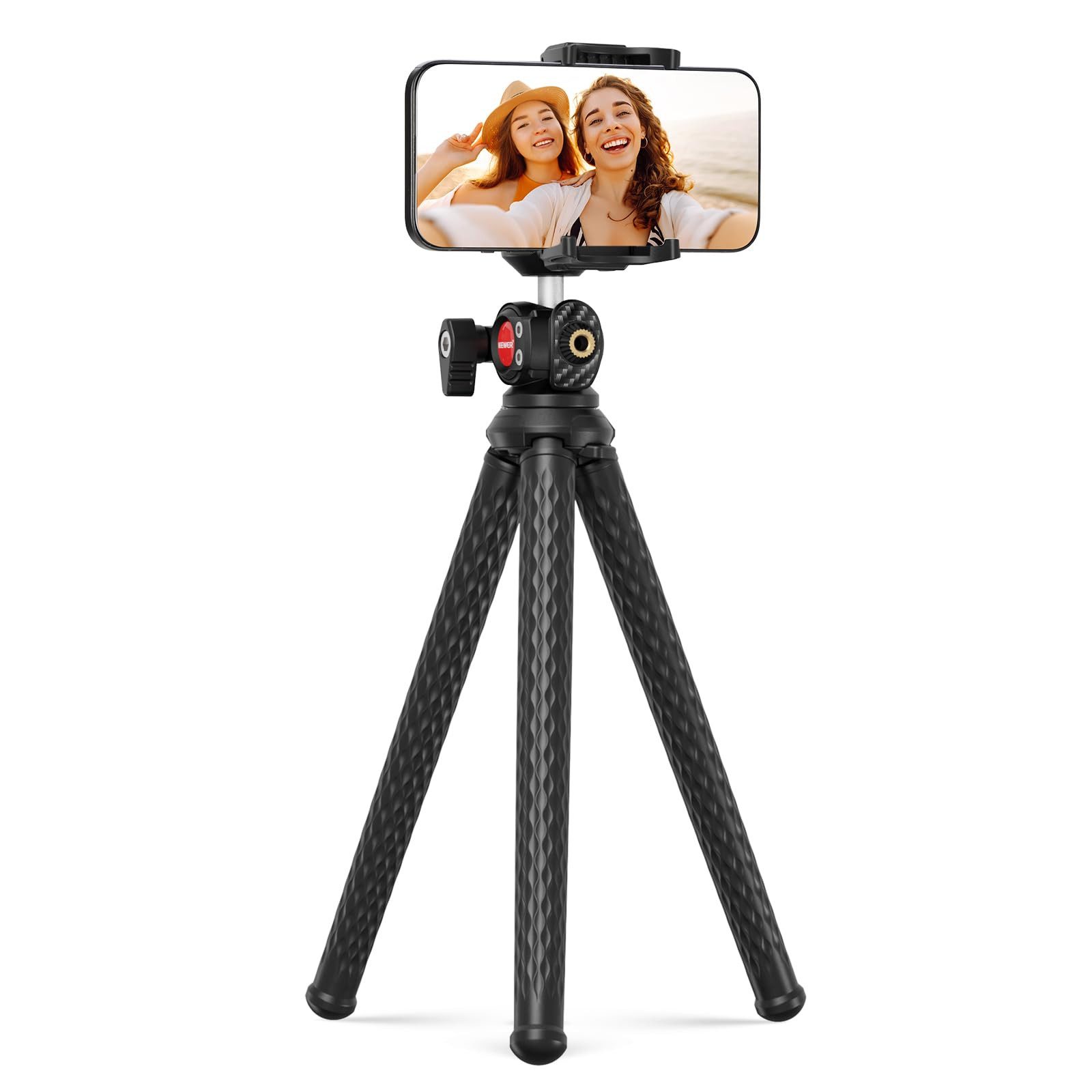 Neewer TP34 Flexibles Stativ mit Fernbedienung, Kamera Handy Stativ Stand Tischstativ (Flexibles Stativ)