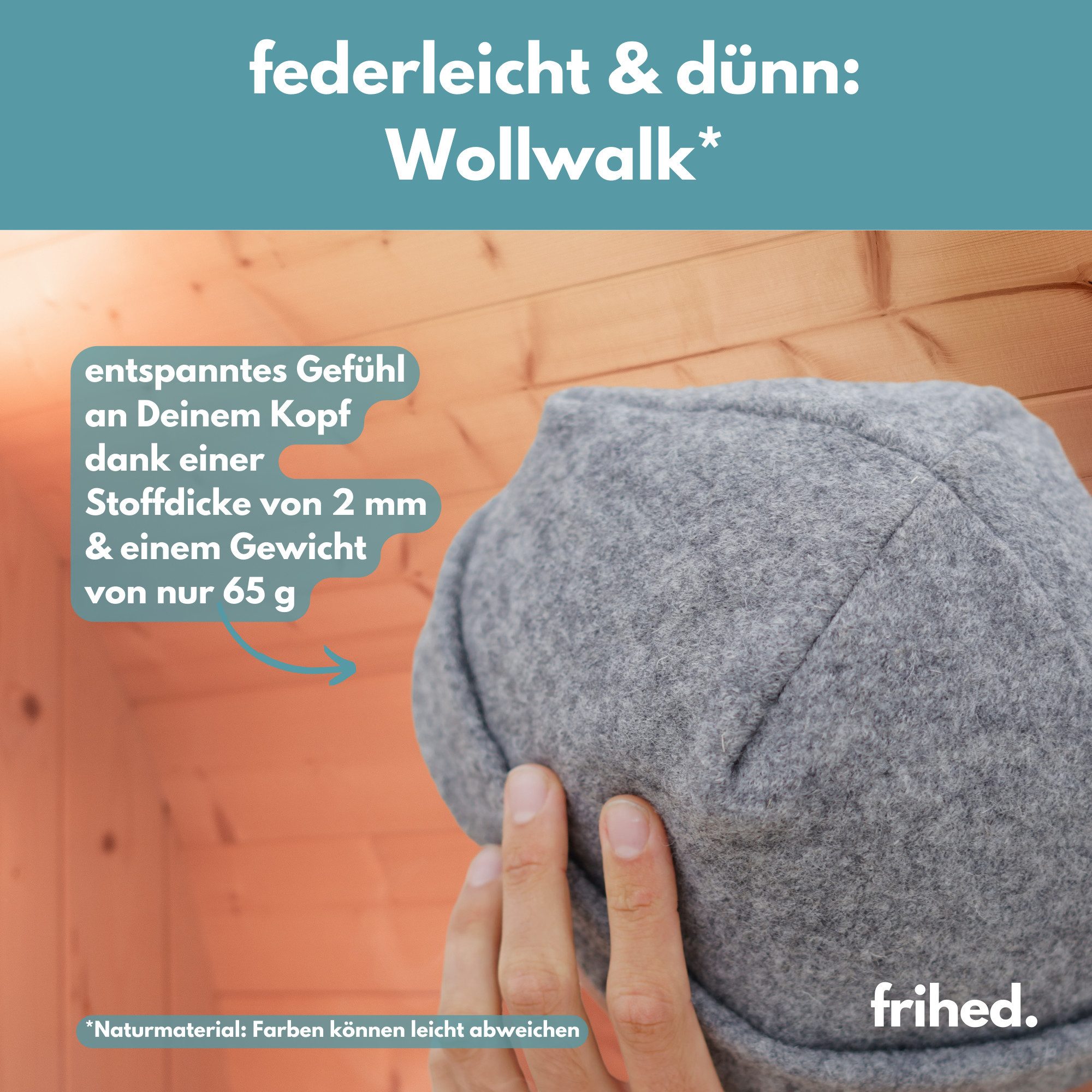 frihed. Nordic Wear Beanie Saunamütze / günstig online kaufen
