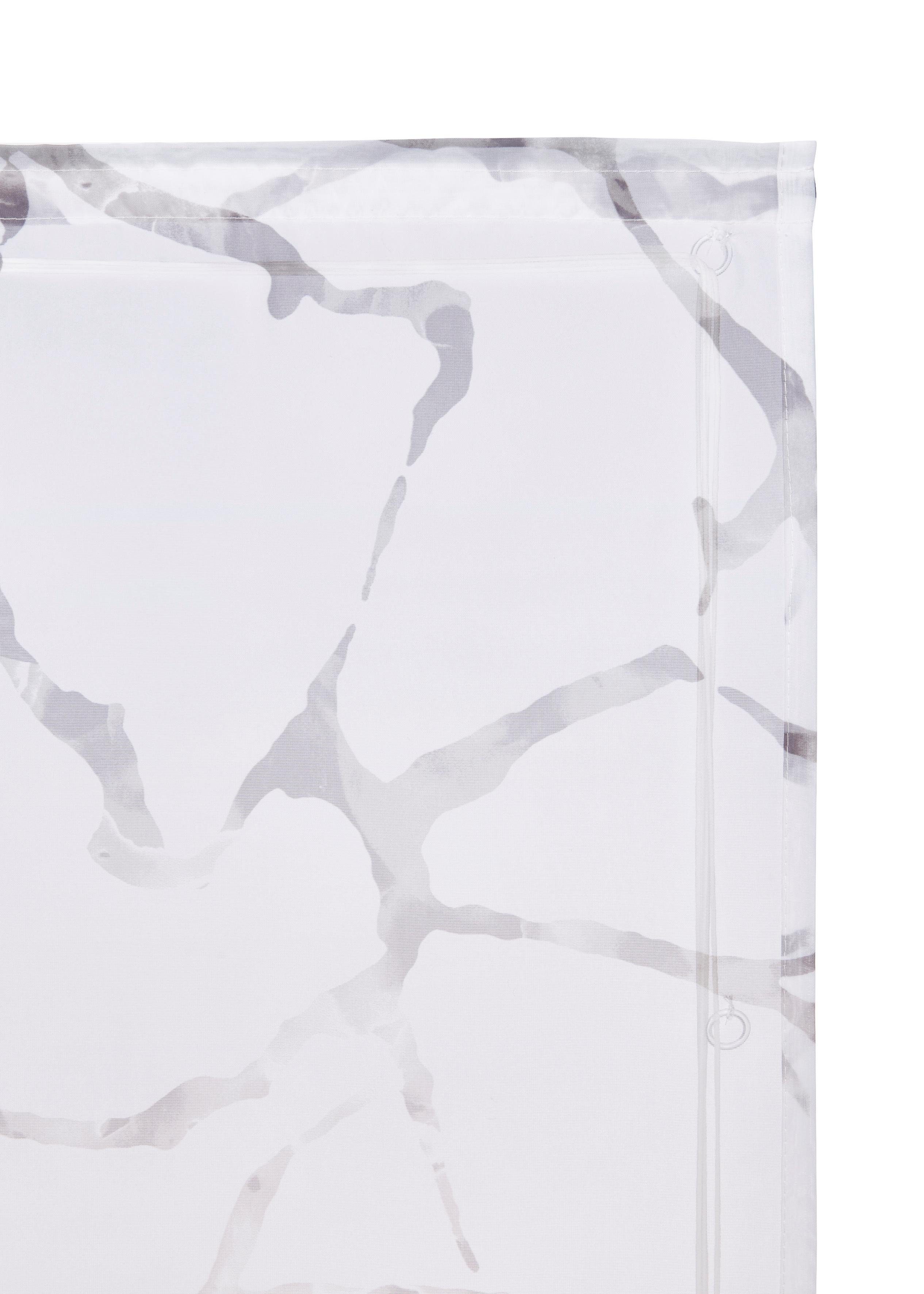 OTTO home Raffrollo Fulda, mit Klettschiene, Transparent, Voile, Polyester