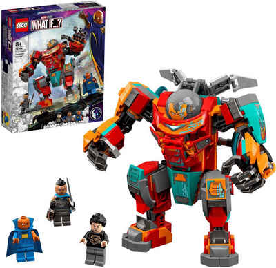 LEGO® Konstruktionsspielsteine »Tony Starks sakaarianischer Iron Man (76194)«, (369 St), LEGO® Marvel Super Heroes