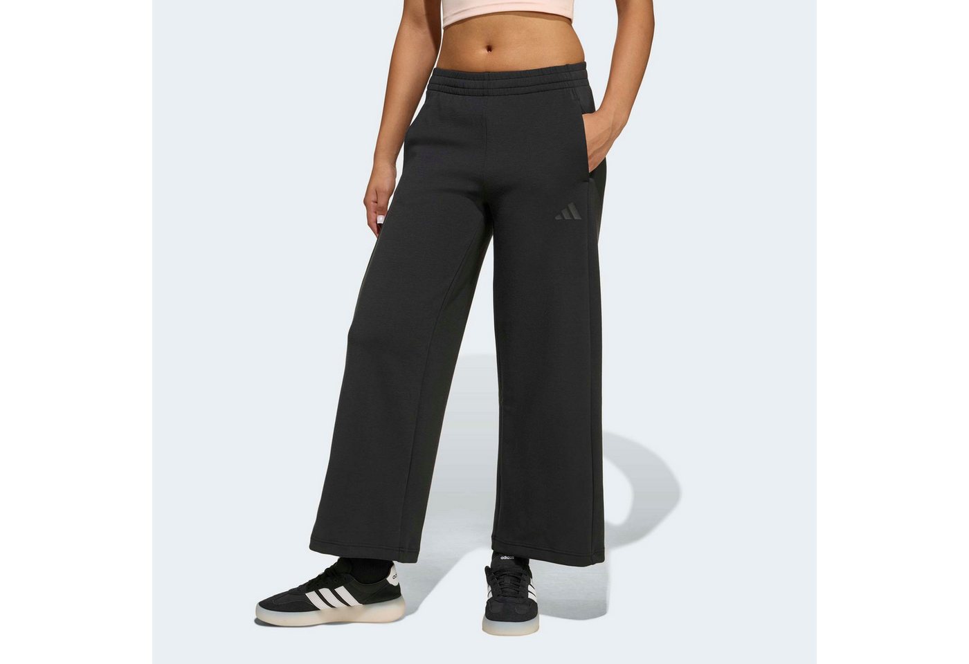 adidas Sportswear Sporthose JG FI WIDE PT für Kinder, aus Polyester und Baumwolle