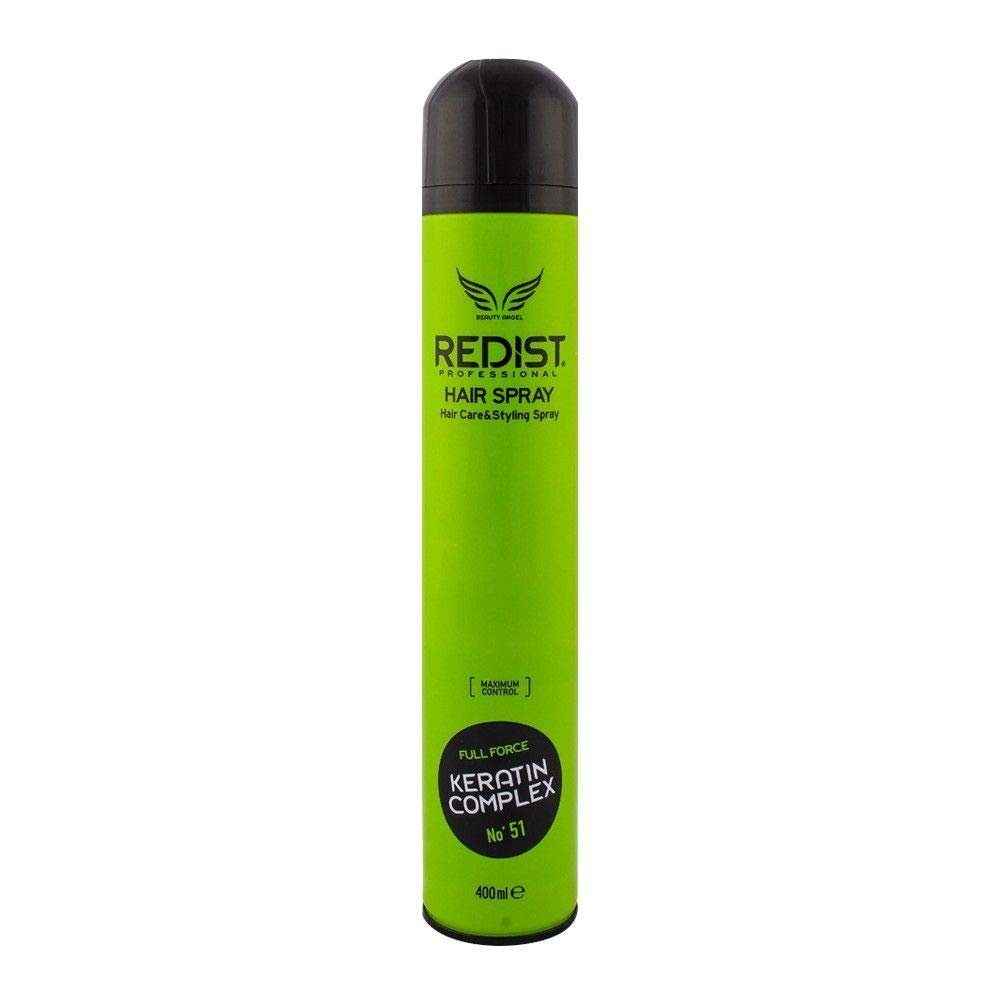 Hair Spray 400ml Full Haarspray KIRMIZIGÜL Redist Cosmetics Haarspray Complex Keratin Force