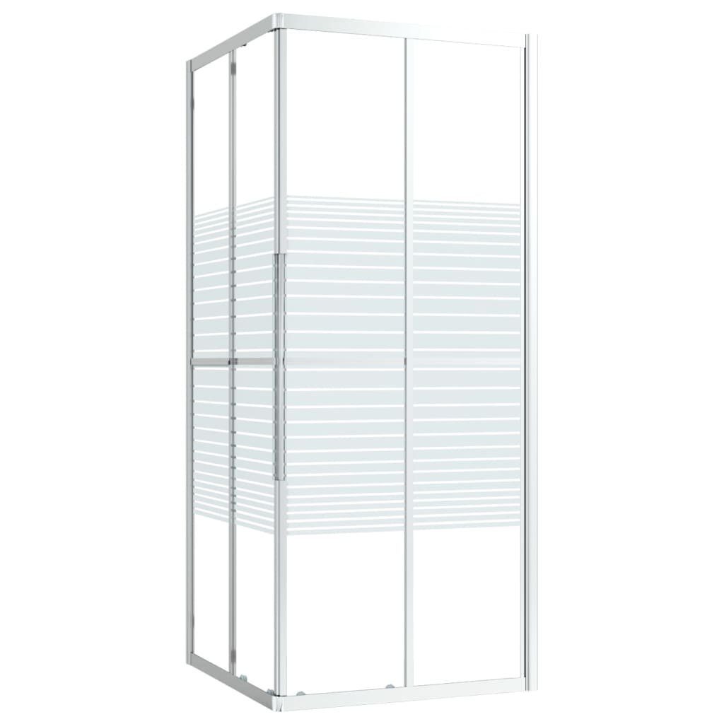 vidaXL Duschwand Duschkabine ESG 80x80x180 cm
