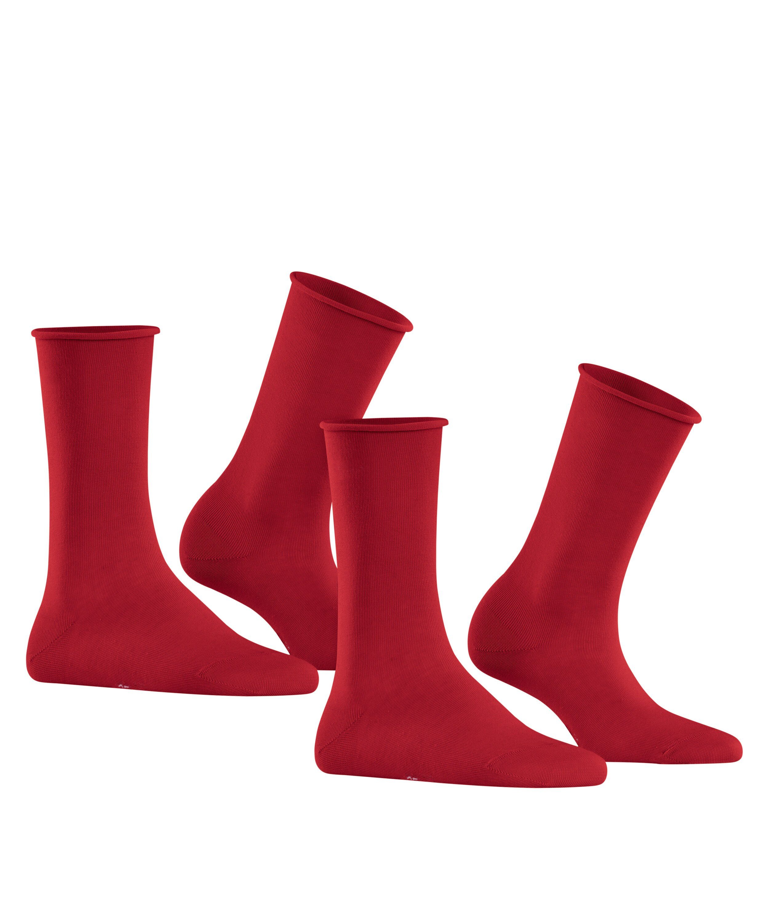 2-Pack Pure Basic Socken (2-Paar) red (8074) pepper Esprit