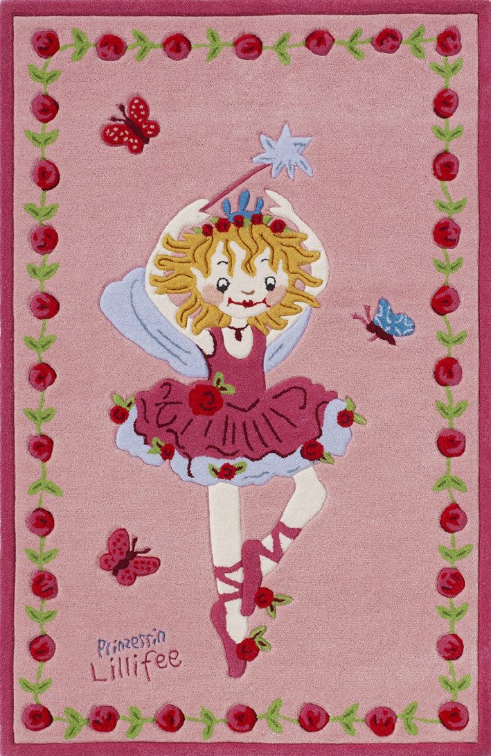Prinzessin Lillifee Kinderteppich Prinzessin Lillifee 110x170cm, rechteckig günstig online kaufen