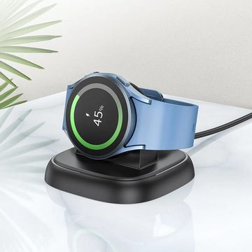 HOCO Induktionsladegerät kompatibel mit Samsung Watch 2,5W CW49 schwarz Wireless Charger