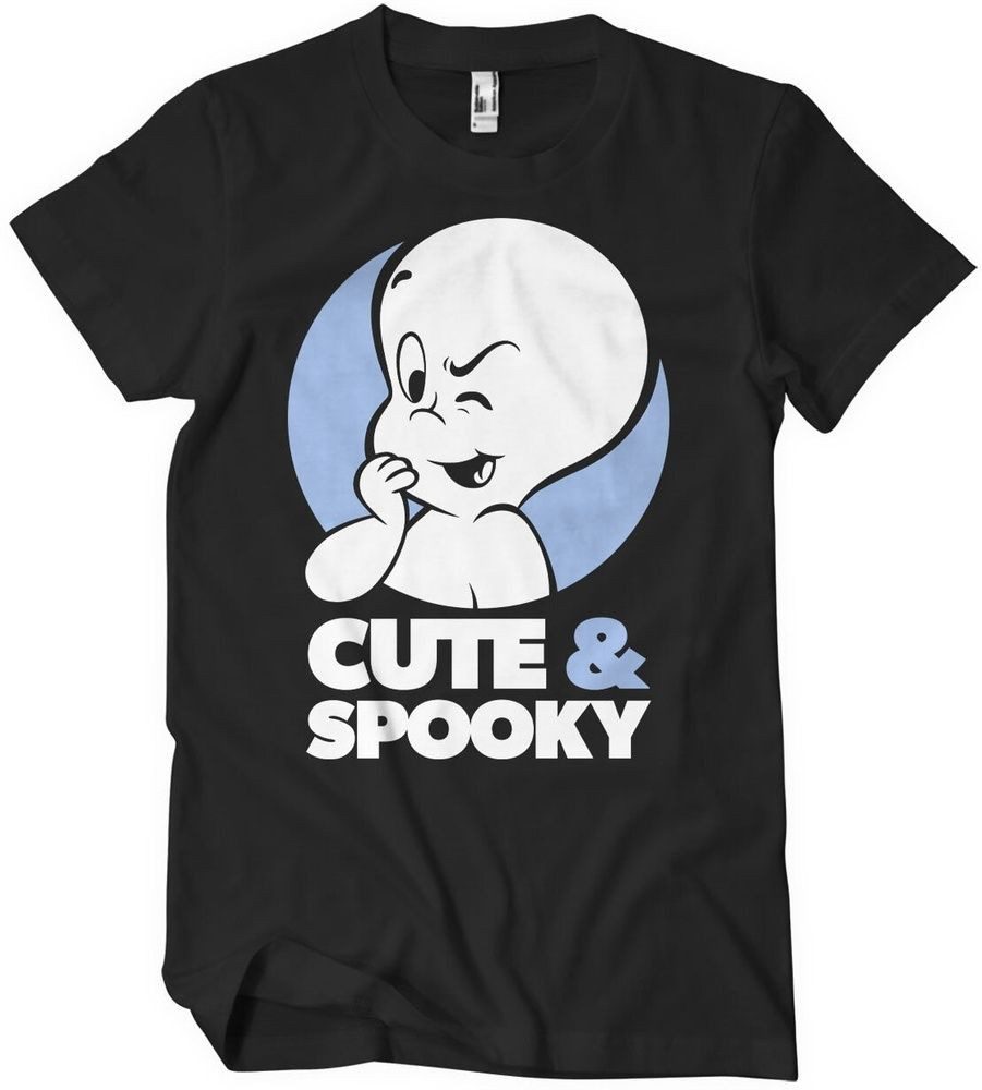 Casper The Friendly Ghost T-Shirt Cute Spooky Big Tall T-Shirt