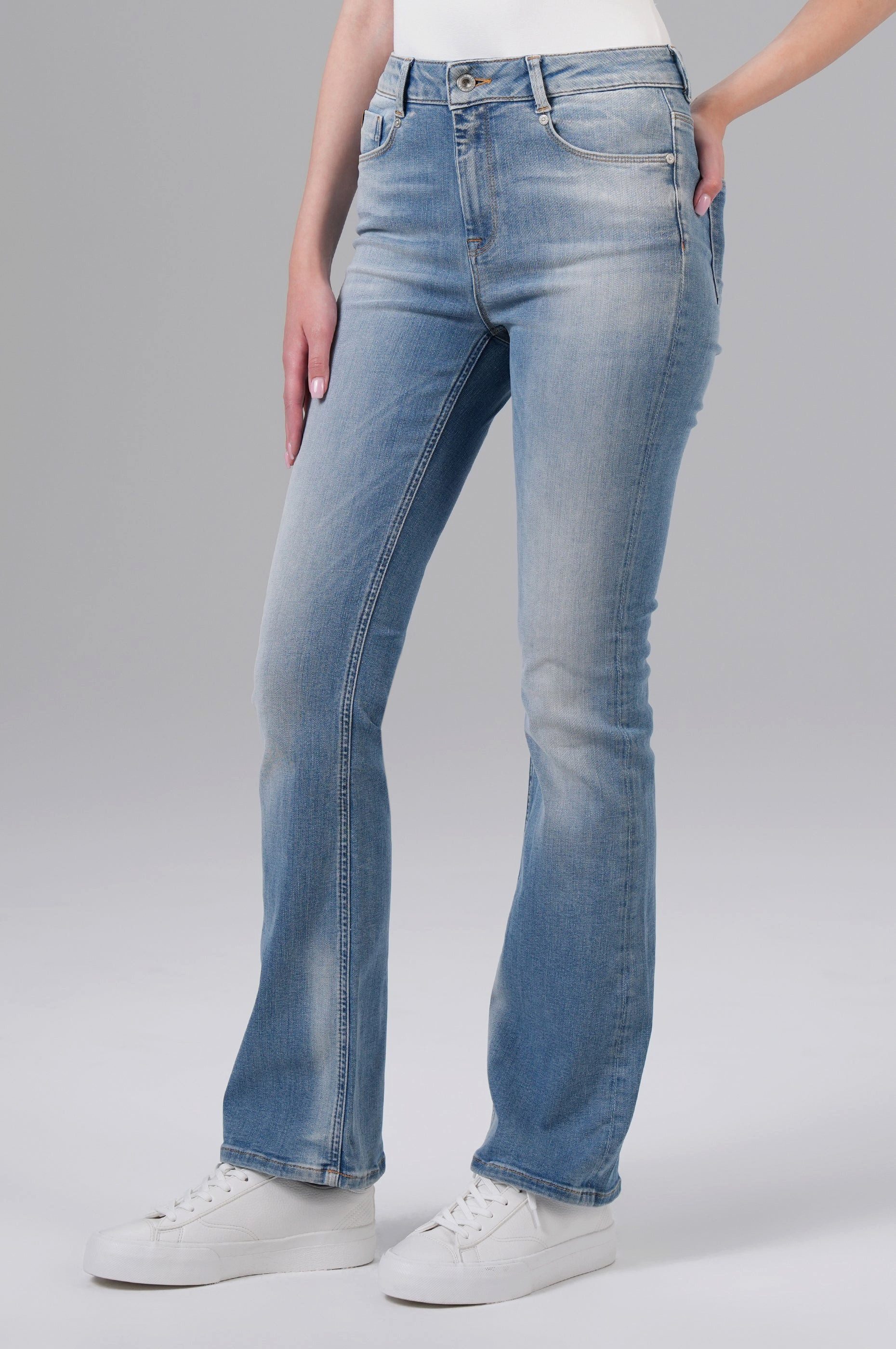Miracle of Denim Bootcut-Jeans Sina Boot High