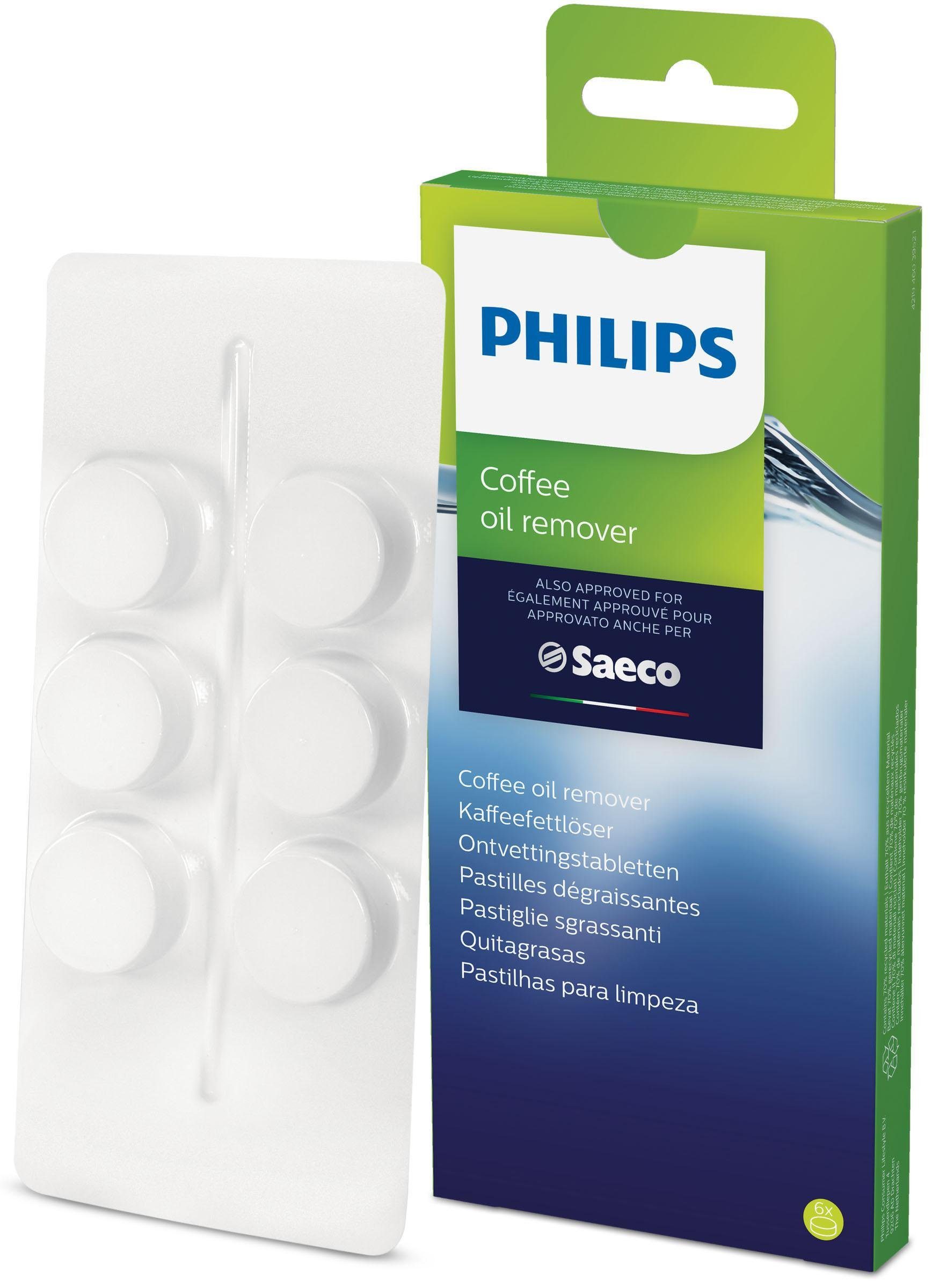 Philips Kaffeefettlöser-Tabletten Philips CA6704/10 Kaffeevollautomaten-Reinigungsset von Philips