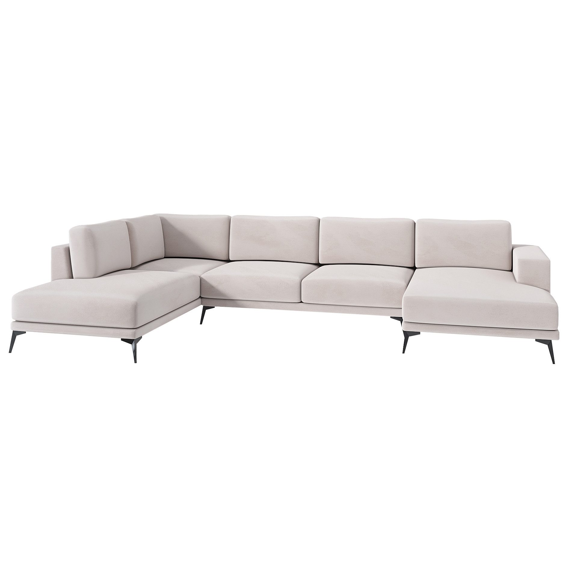 A&J MöbelLand GmbH Ecksofa Zorano LU MAX