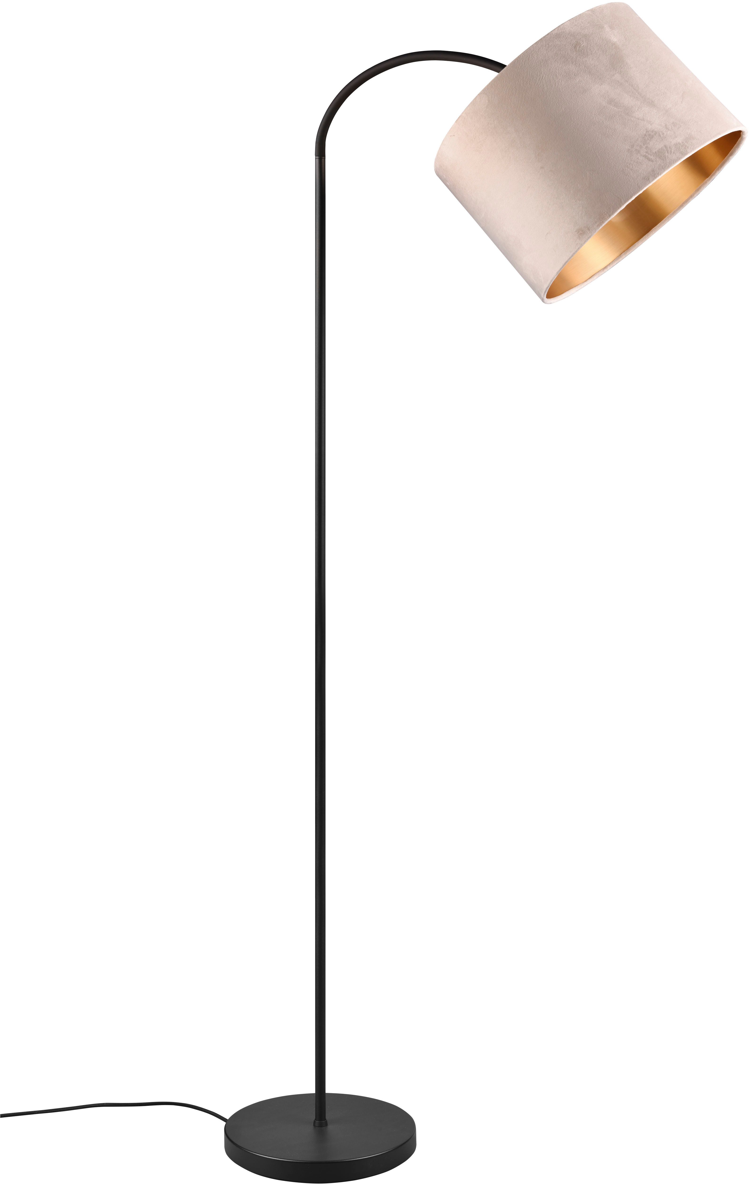 my home Stehlampe JOSIE, Stehleuchte 156cm, mit Fußschalter exkl 1x E27 Leu günstig online kaufen