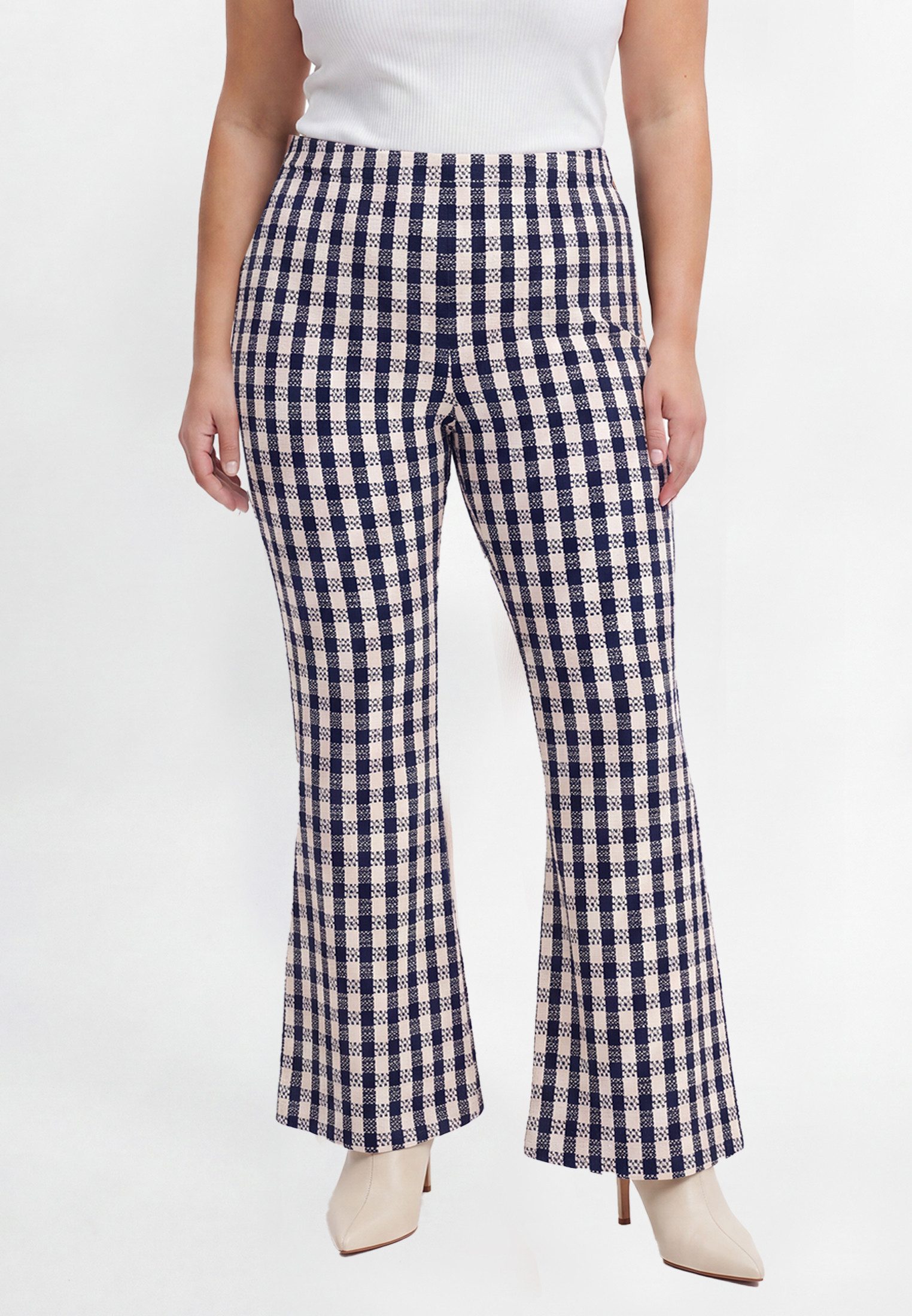 YOEK Bootcuthose Damen Hose Flare Fit
