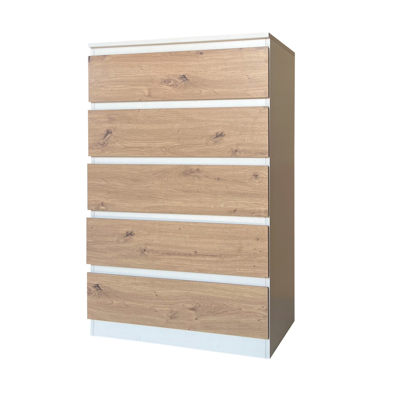 Kommode Kommode mit 5 grifflosen Schubladen
