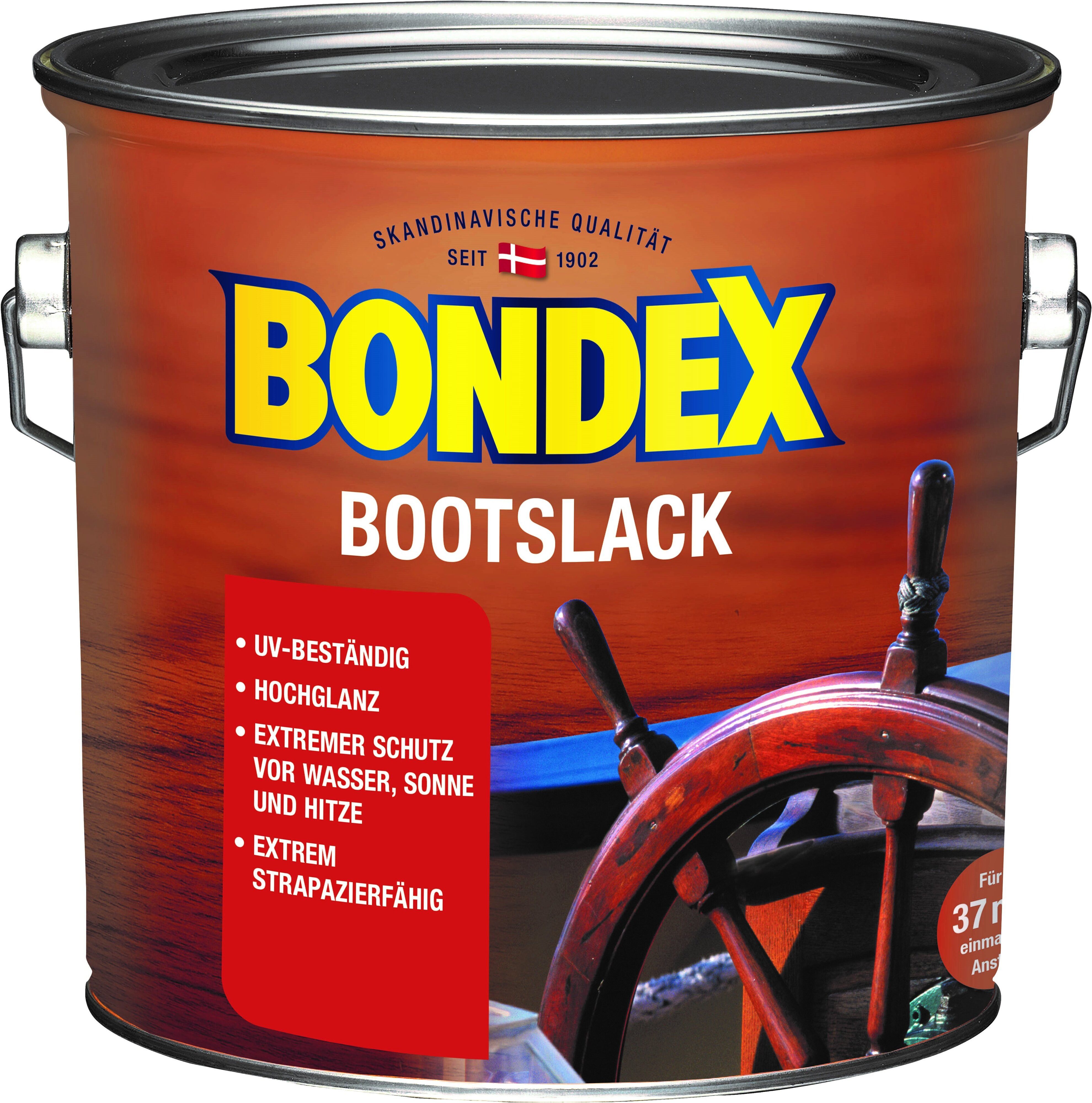 Bondex Holzschutzlasur Bondex Bootslack 2,5 L farblos