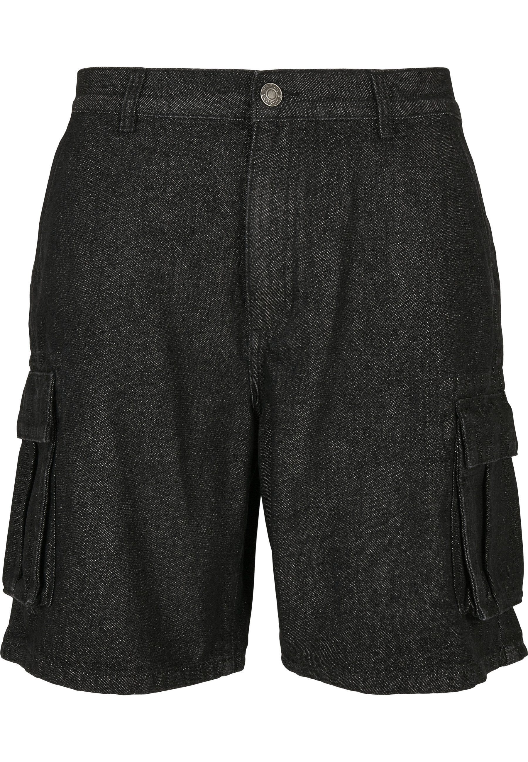 URBAN CLASSICS Cargoshorts Urban Classics Herren Organic Denim Cargo Shorts (1-tlg)